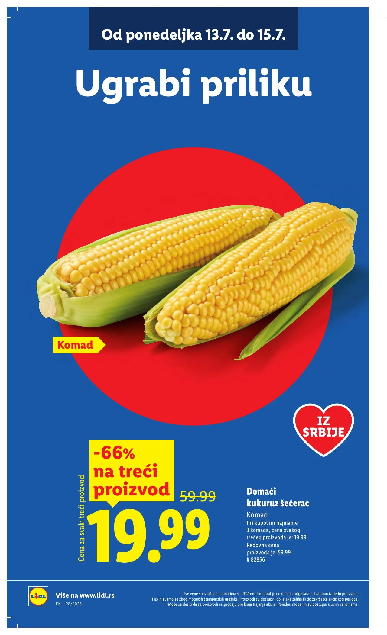 Lidl akciós újság Szerbia 07.09–07.15 – 12. oldal