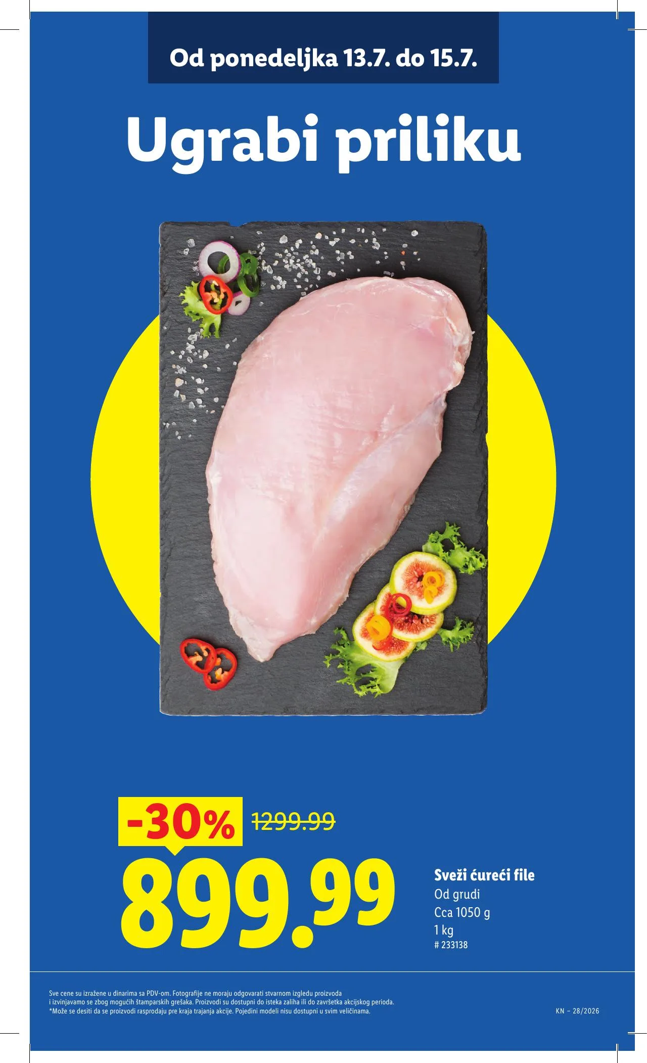 Lidl akciós újság Szerbia 07.09–07.15 – 13. oldal
