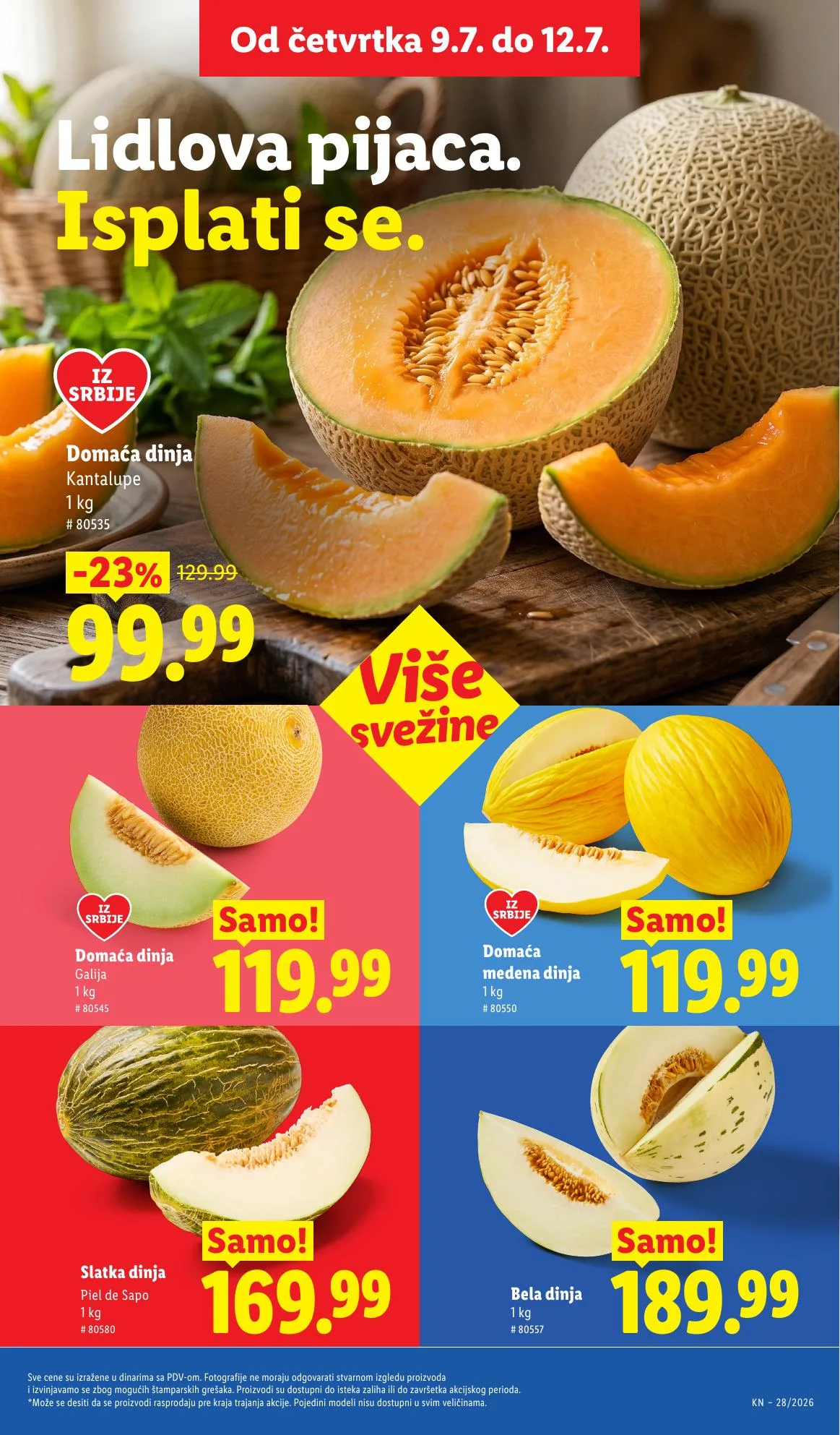 Lidl akciós újság Szerbia 07.09–07.15 – 19. oldal