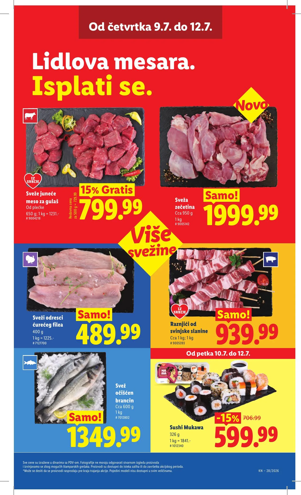 Lidl akciós újság Szerbia 07.09–07.15 – 21. oldal