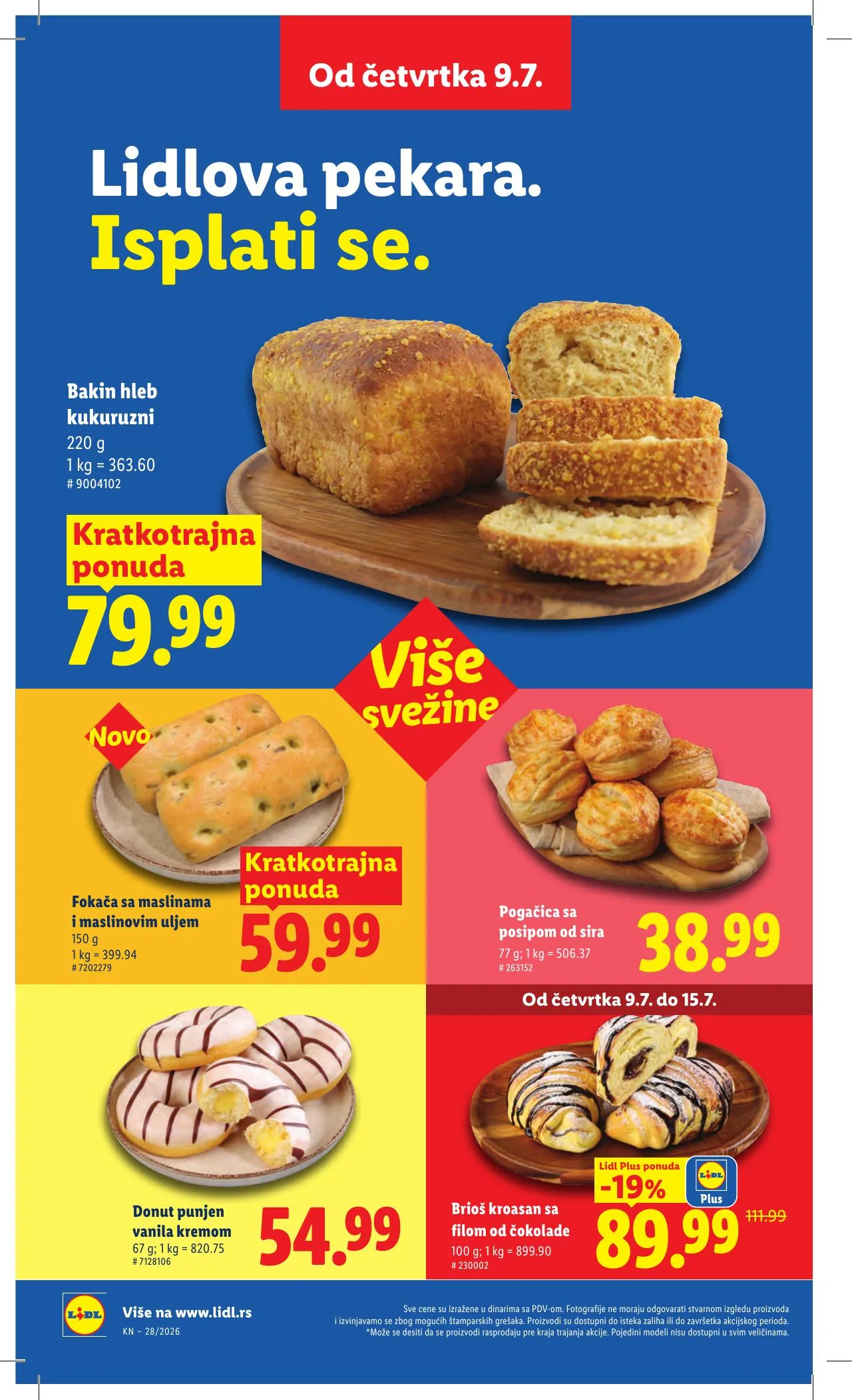 Lidl akciós újság Szerbia 07.09–07.15 – 22. oldal