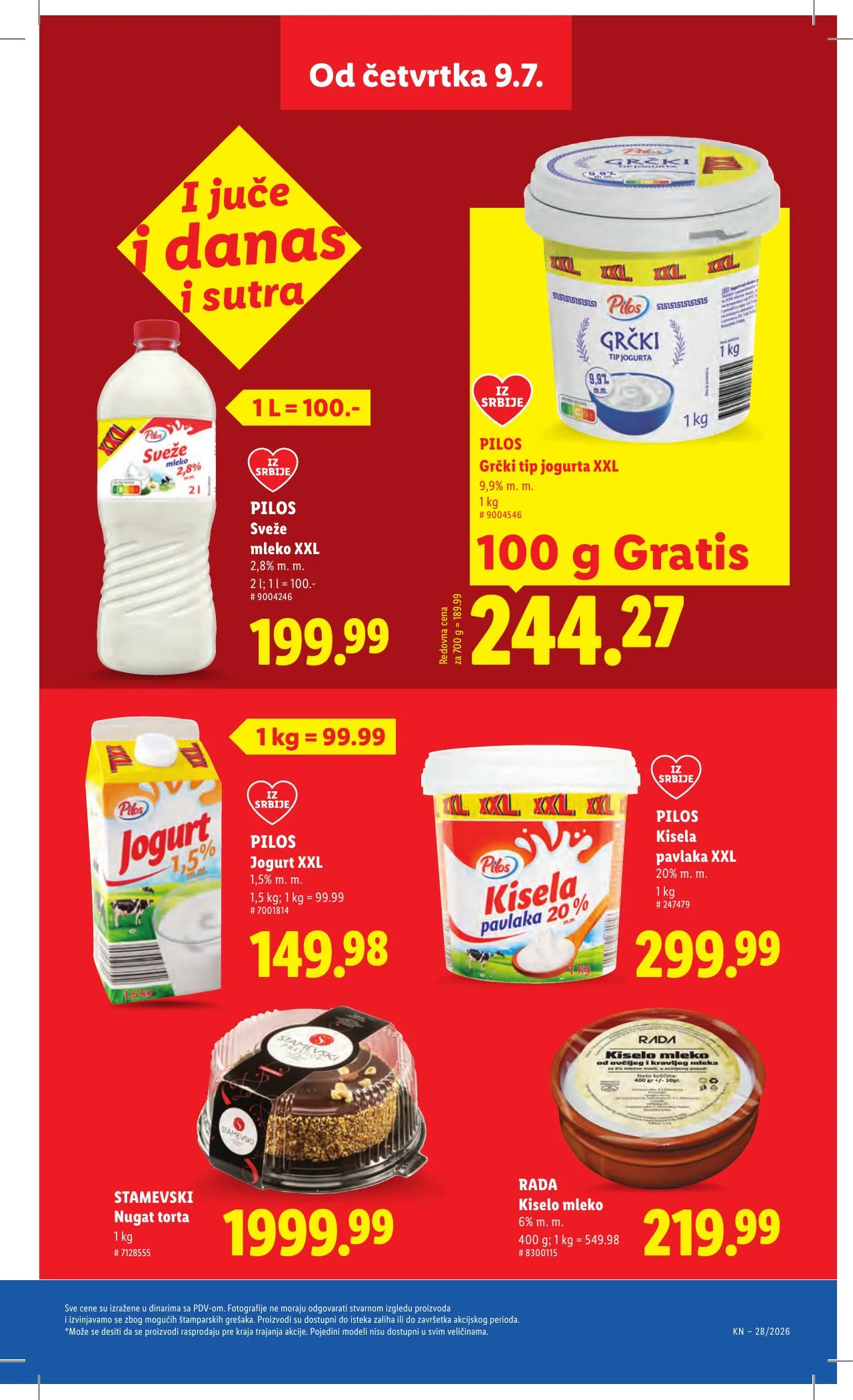 Lidl akciós újság Szerbia 07.09–07.15 – 25. oldal