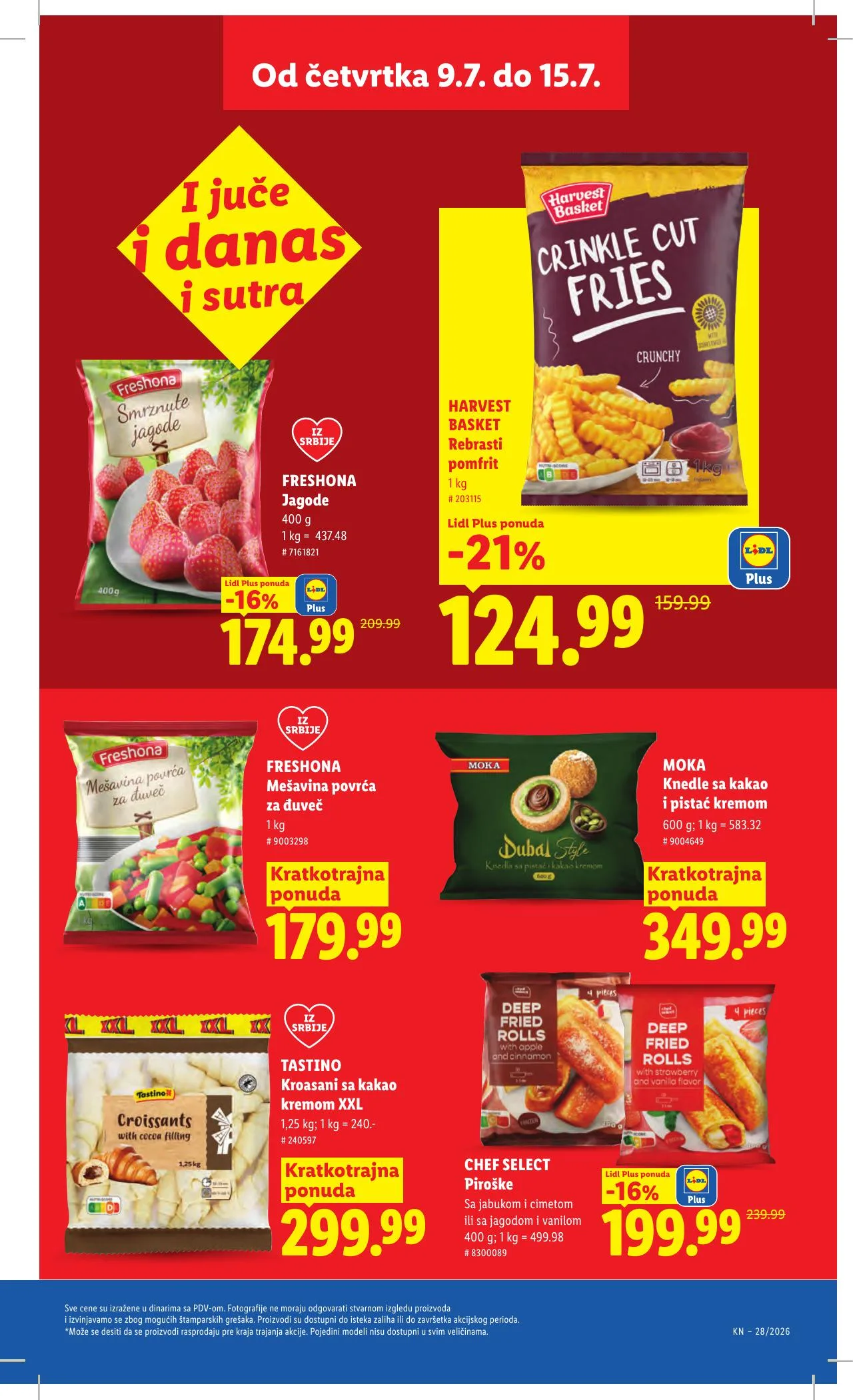 Lidl akciós újság Szerbia 07.09–07.15 – 27. oldal