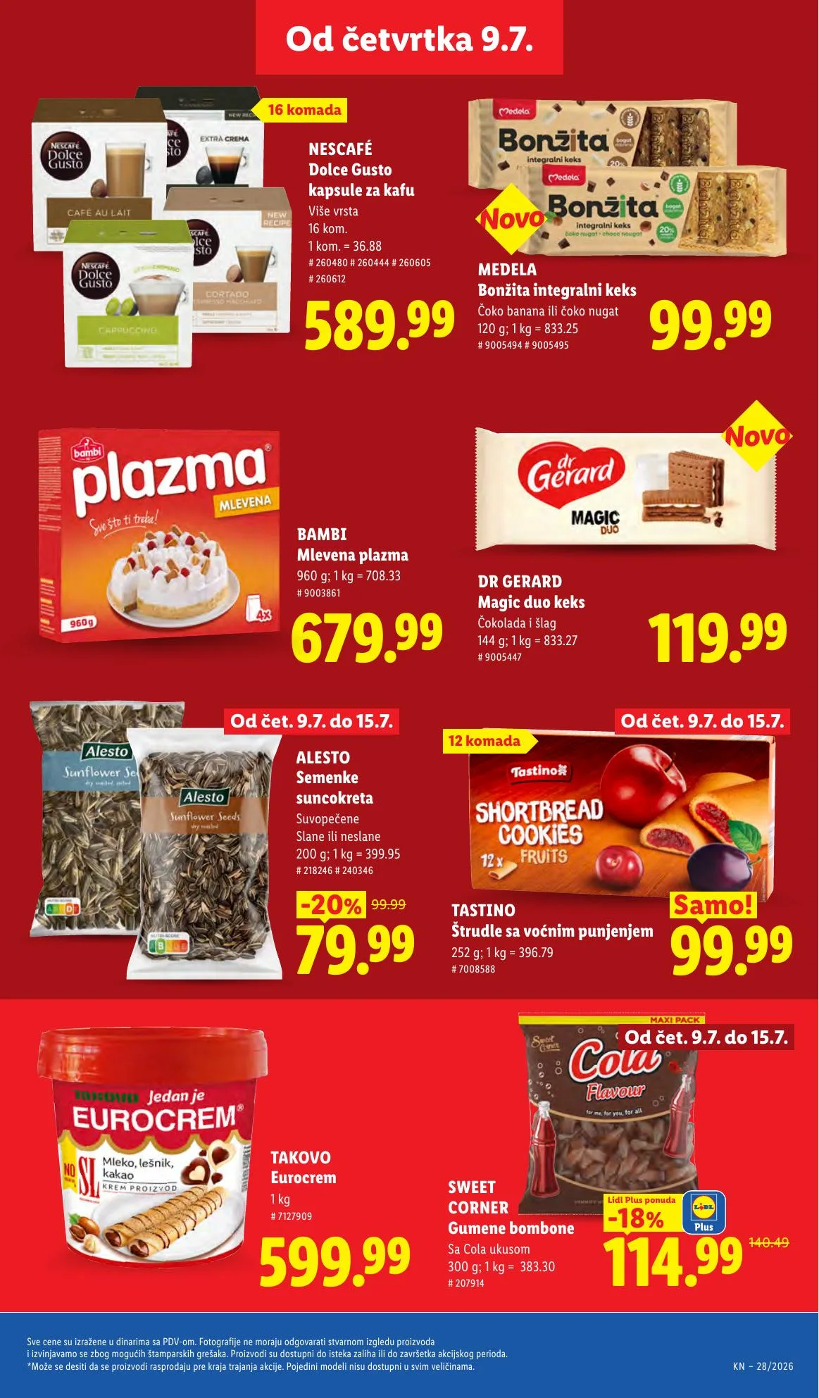 Lidl akciós újság Szerbia 07.09–07.15 – 31. oldal