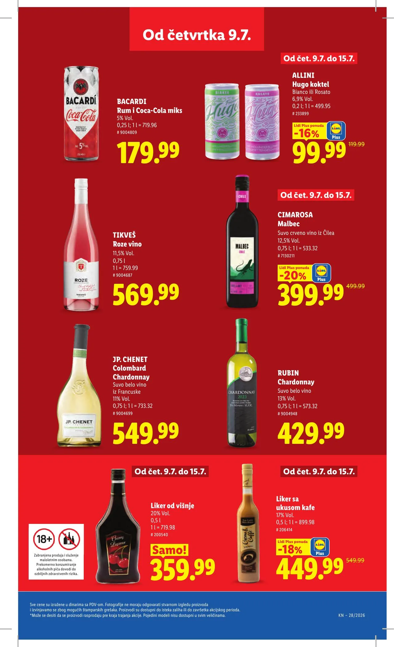 Lidl akciós újság Szerbia 07.09–07.15 – 35. oldal