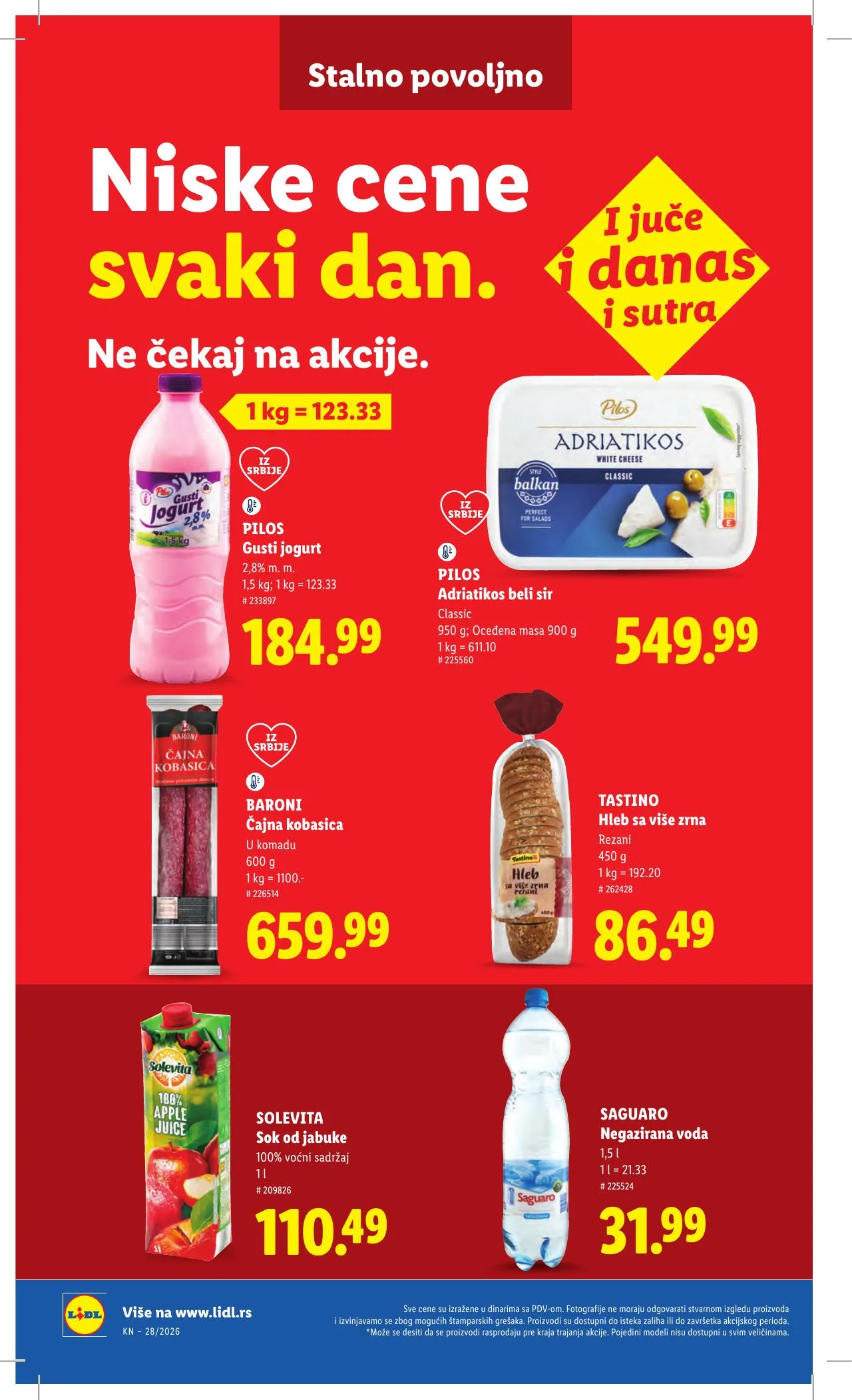 Lidl akciós újság Szerbia 07.09–07.15 – 40. oldal