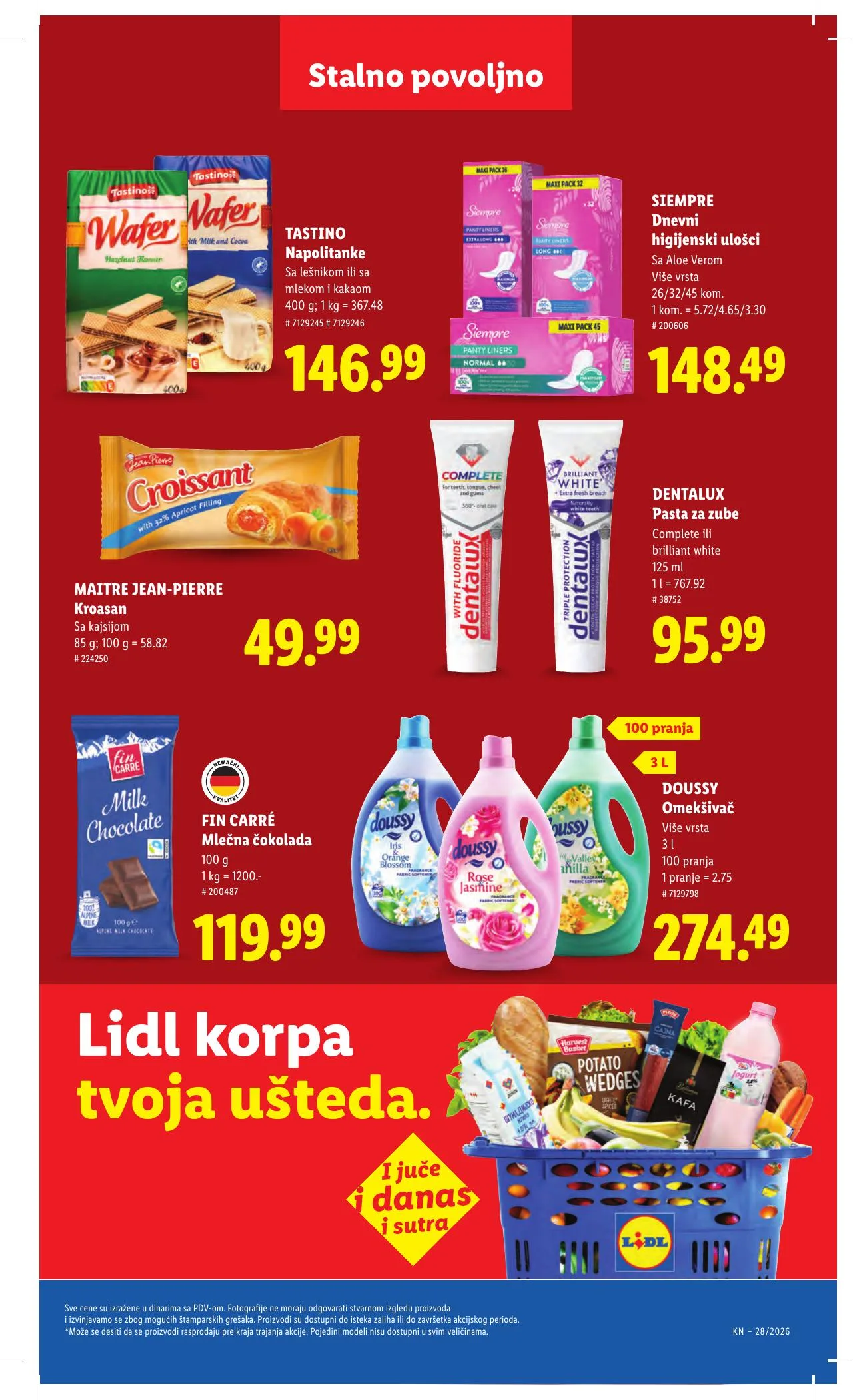 Lidl akciós újság Szerbia 07.09–07.15 – 41. oldal