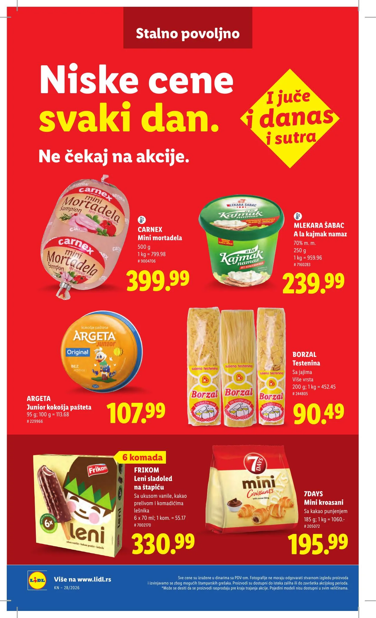 Lidl akciós újság Szerbia 07.09–07.15 – 42. oldal