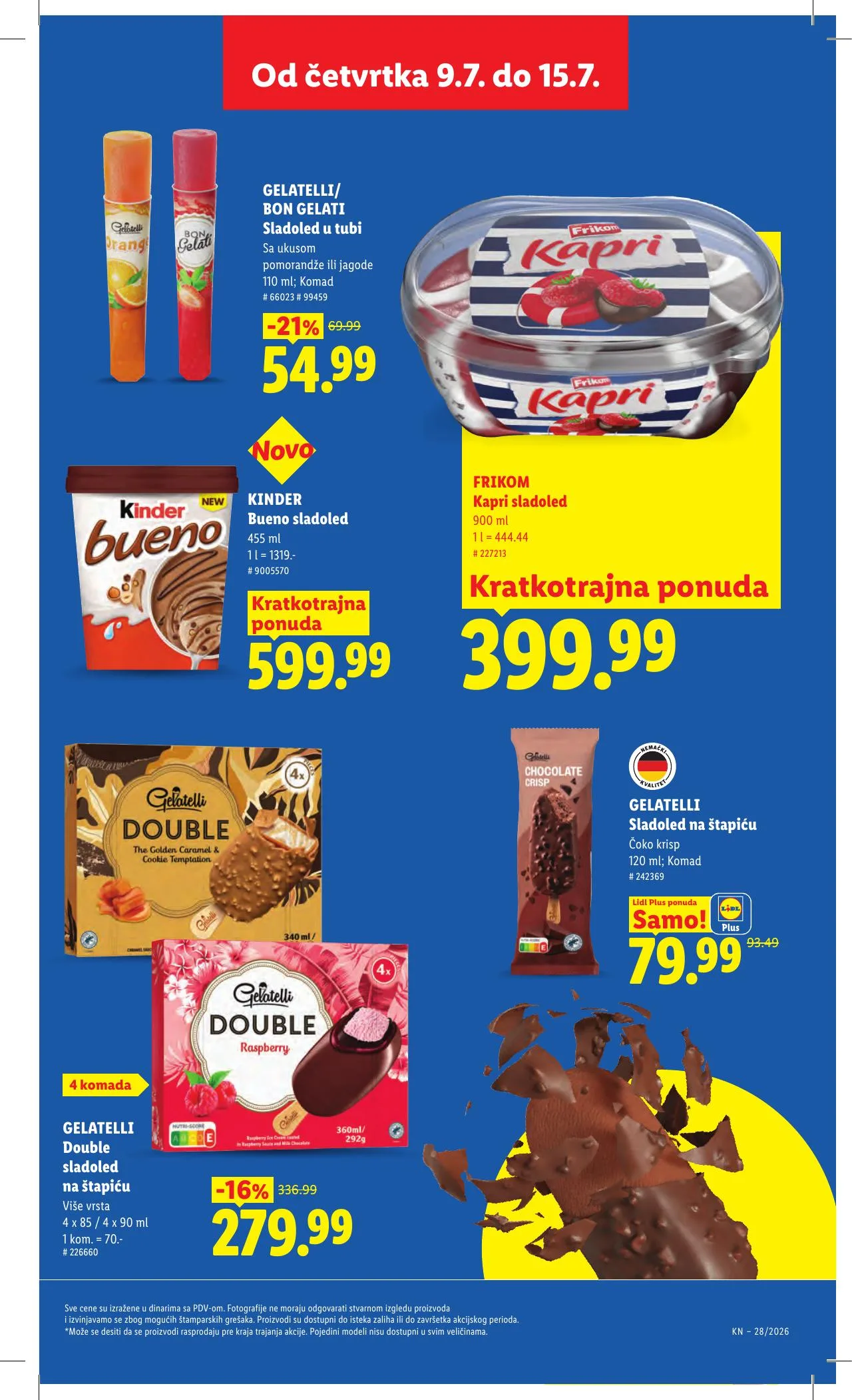 Lidl akciós újság Szerbia 07.09–07.15 – 45. oldal