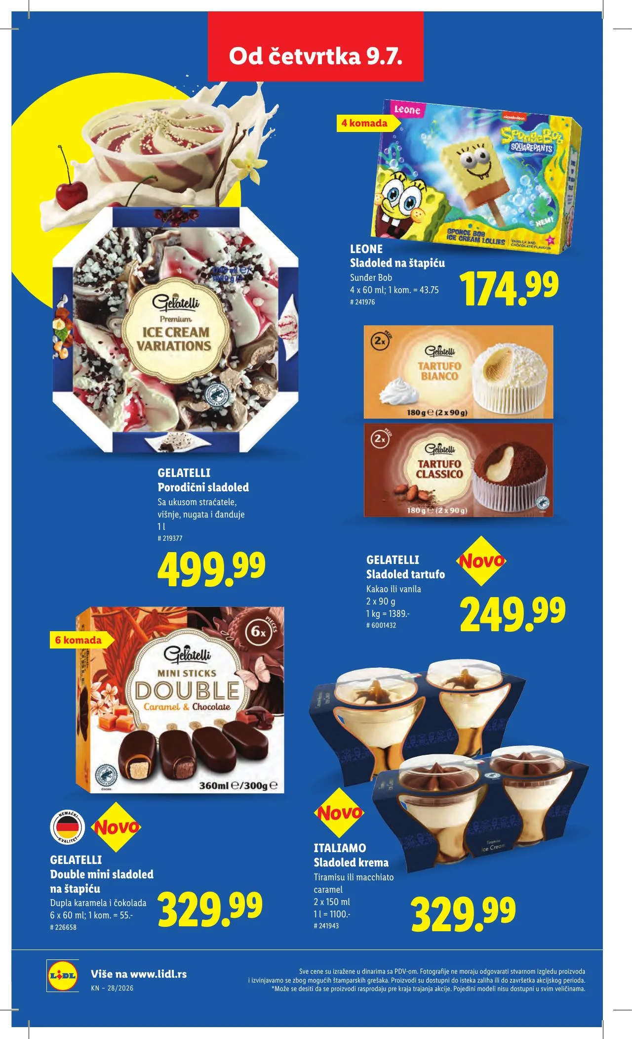 Lidl akciós újság Szerbia 07.09–07.15 – 46. oldal