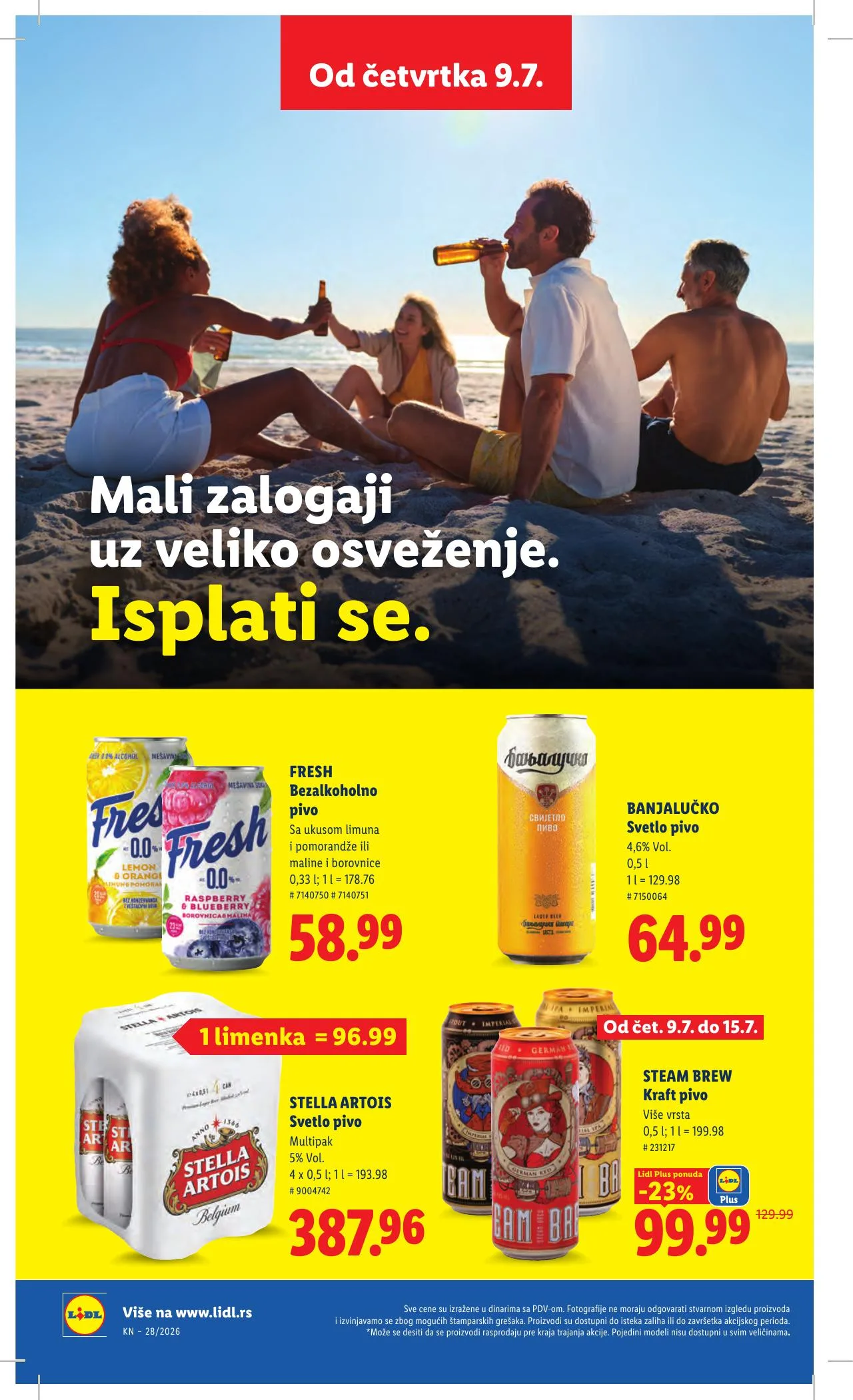 Lidl akciós újság Szerbia 07.09–07.15 – 48. oldal