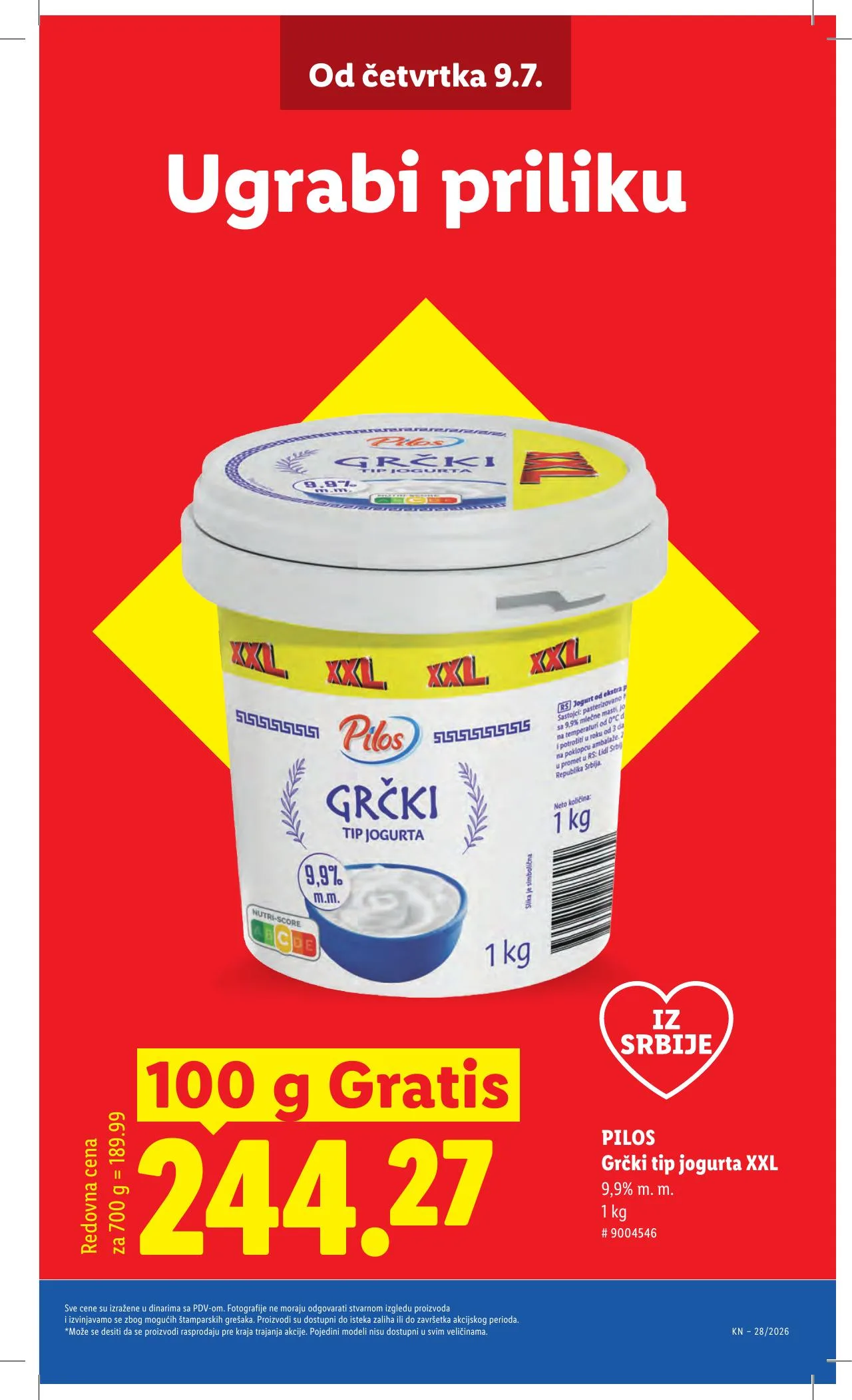 Lidl akciós újság Szerbia 07.09–07.15 – 5. oldal