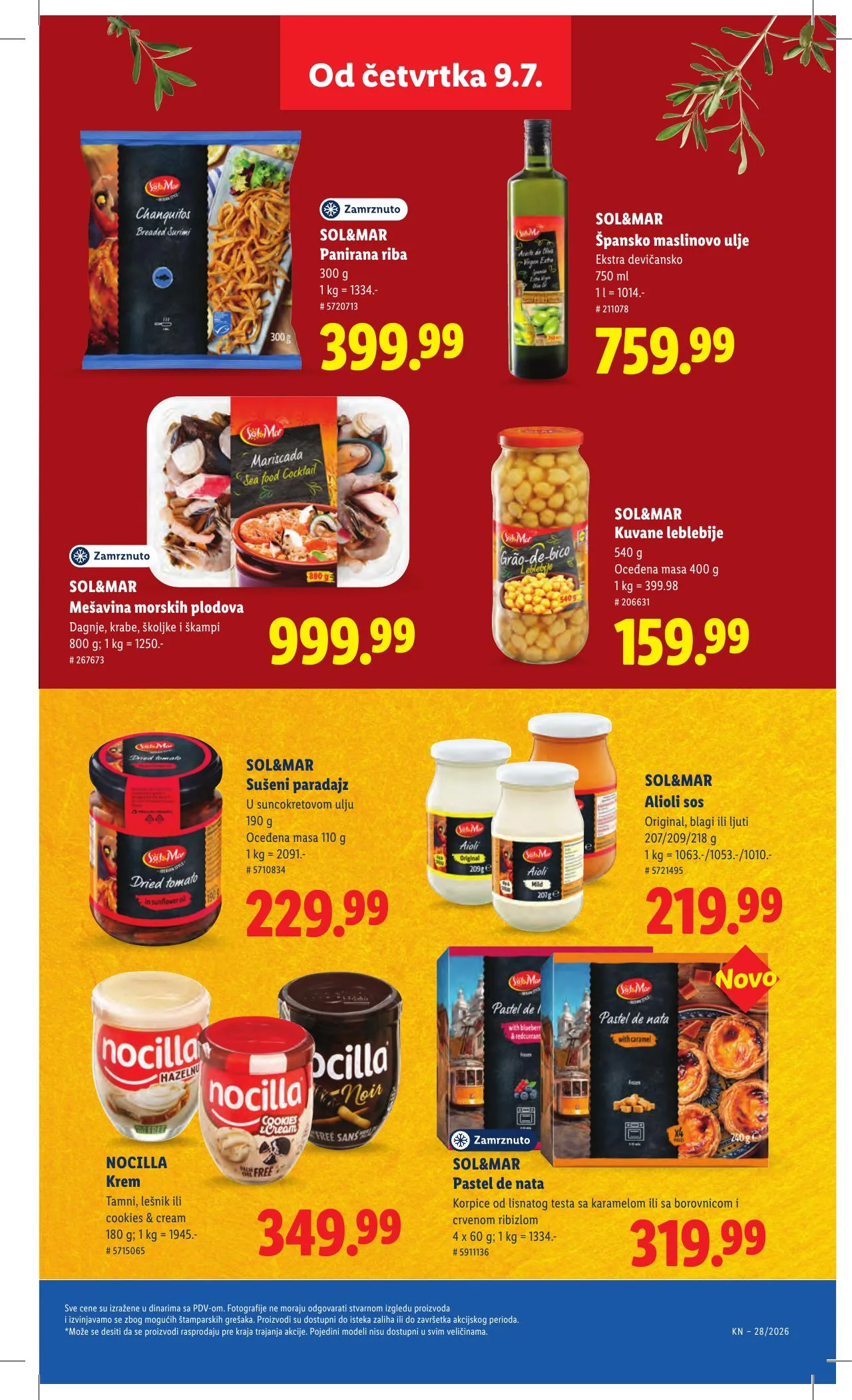Lidl akciós újság Szerbia 07.09–07.15 – 51. oldal