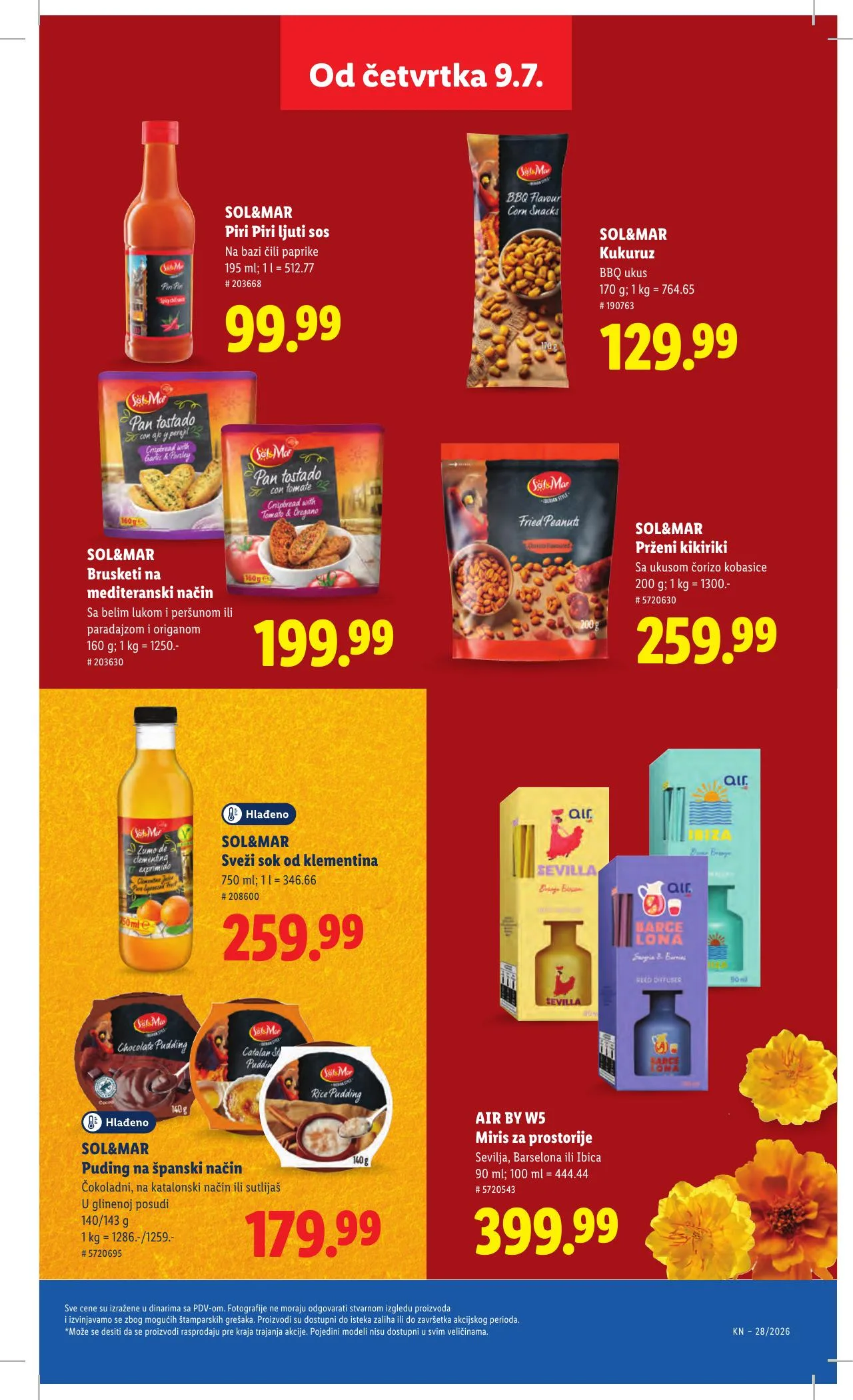 Lidl akciós újság Szerbia 07.09–07.15 – 53. oldal
