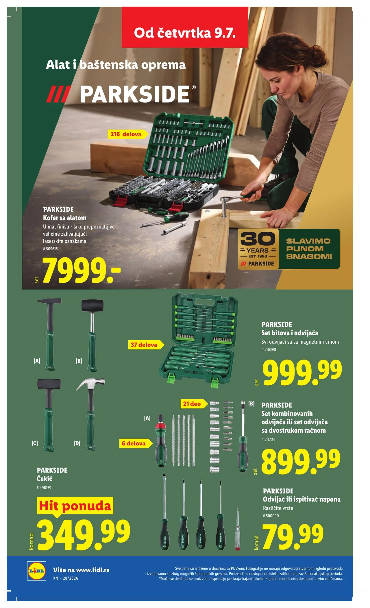 Lidl akciós újság Szerbia 07.09–07.15 – 68. oldal