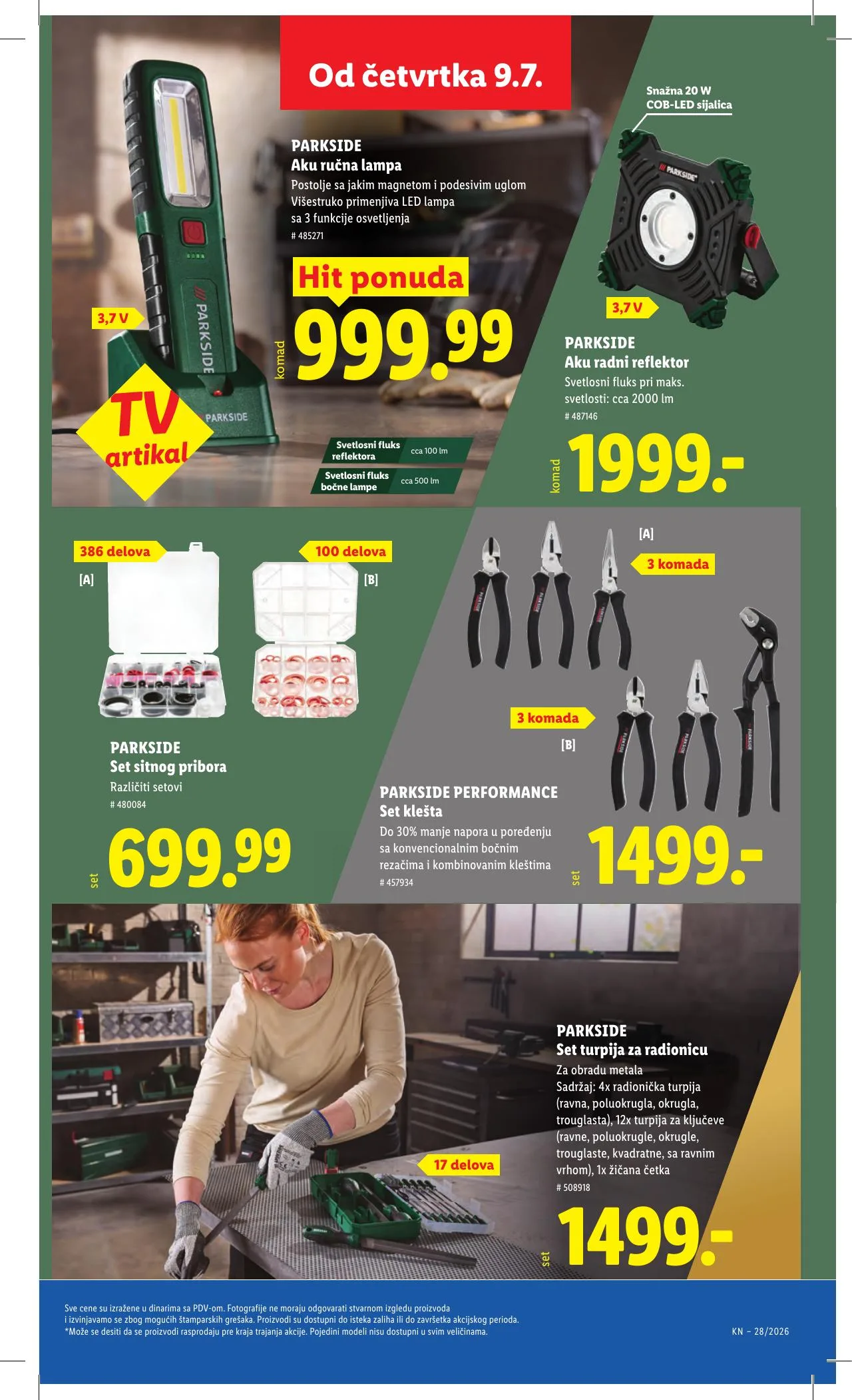 Lidl akciós újság Szerbia 07.09–07.15 – 69. oldal