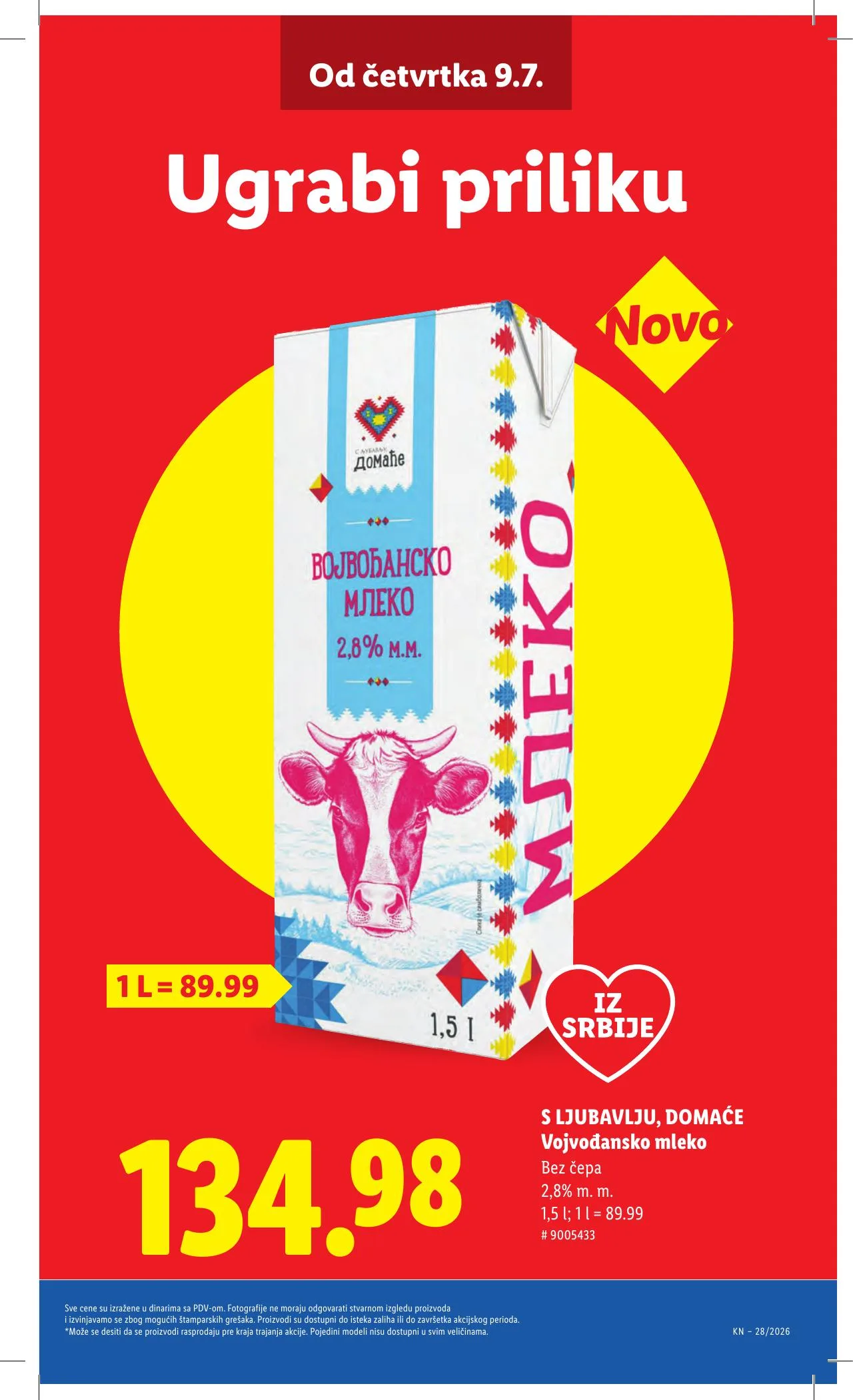 Lidl akciós újság Szerbia 07.09–07.15 – 7. oldal