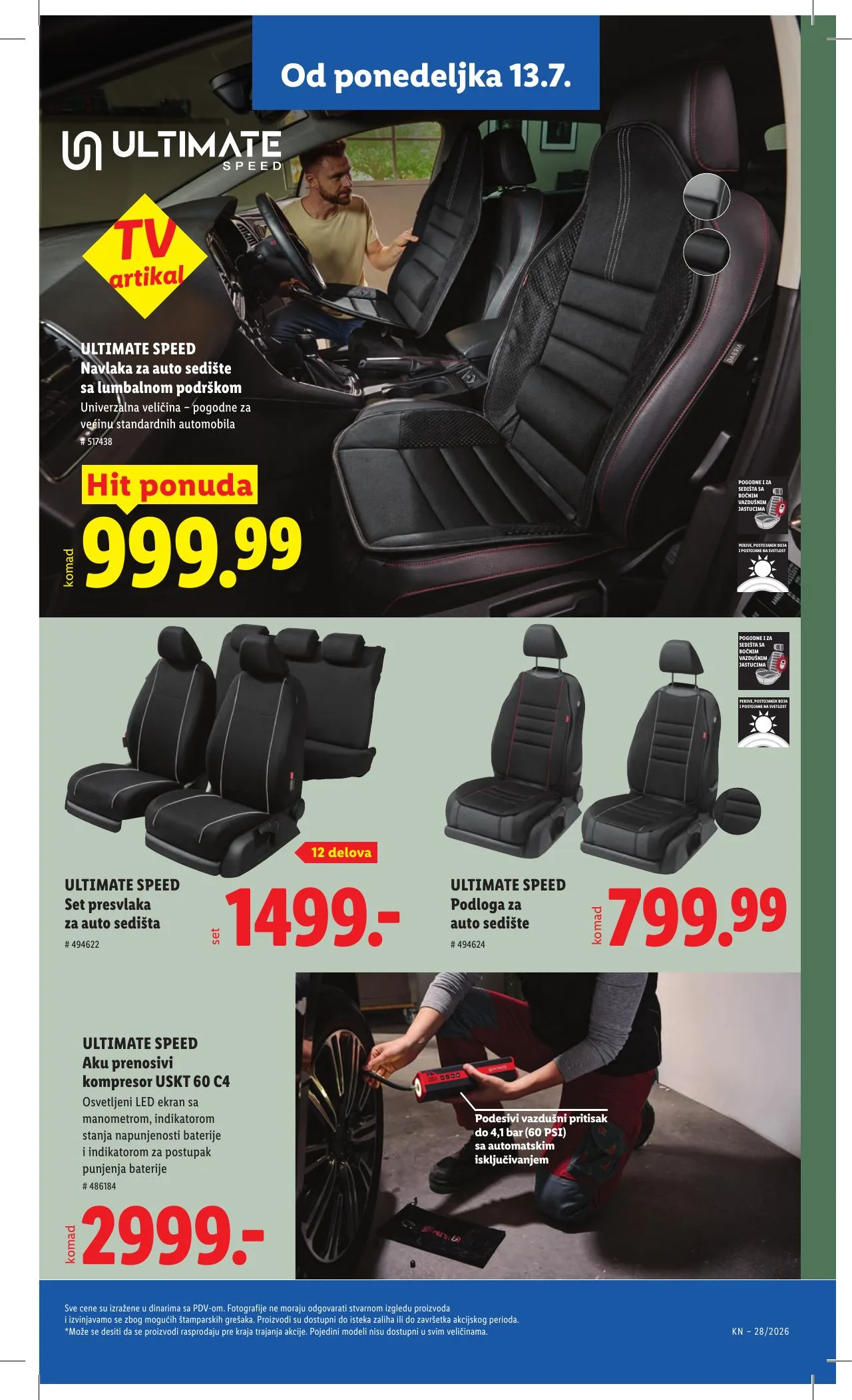 Lidl akciós újság Szerbia 07.09–07.15 – 77. oldal