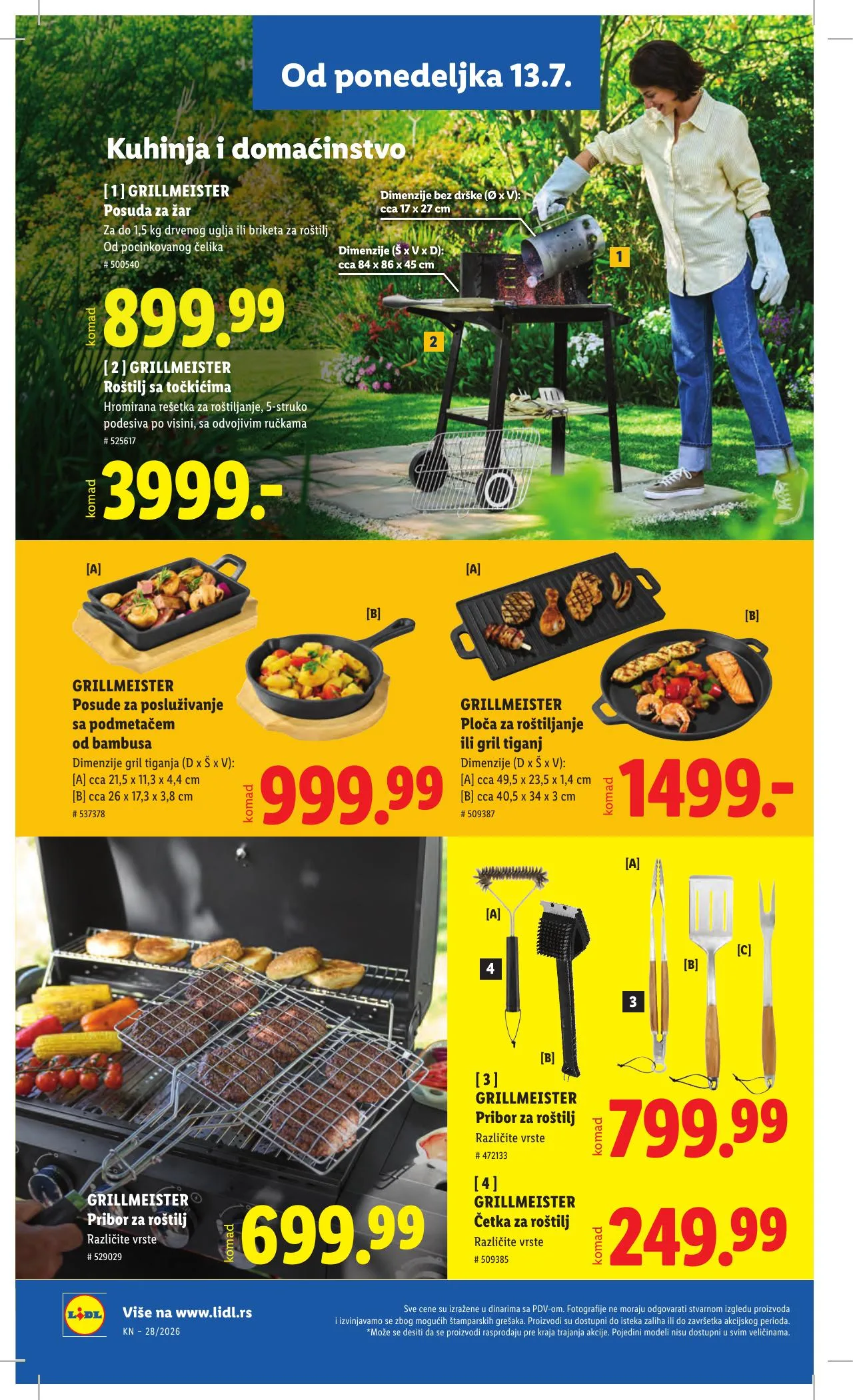 Lidl akciós újság Szerbia 07.09–07.15 – 82. oldal