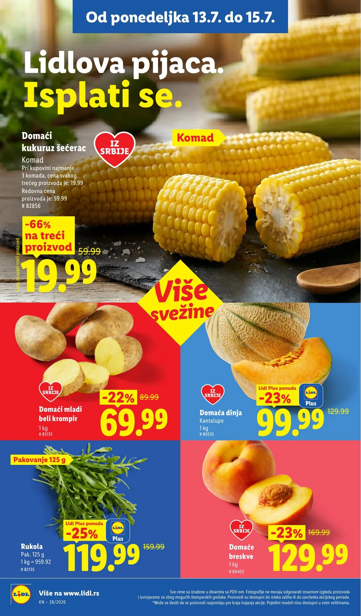 Lidl akciós újság Szerbia 07.09–07.15 – 86. oldal