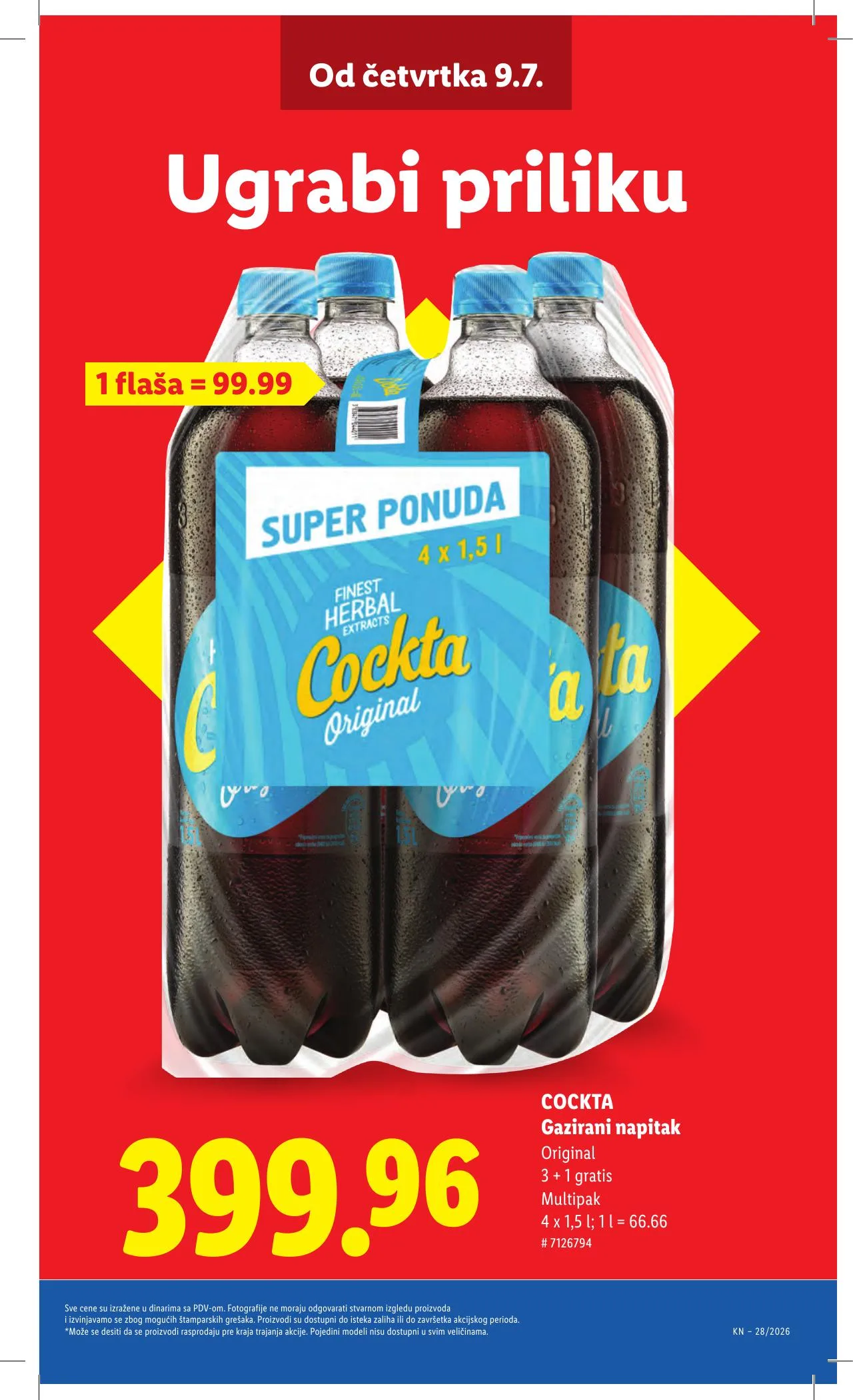 Lidl akciós újság Szerbia 07.09–07.15 – 9. oldal