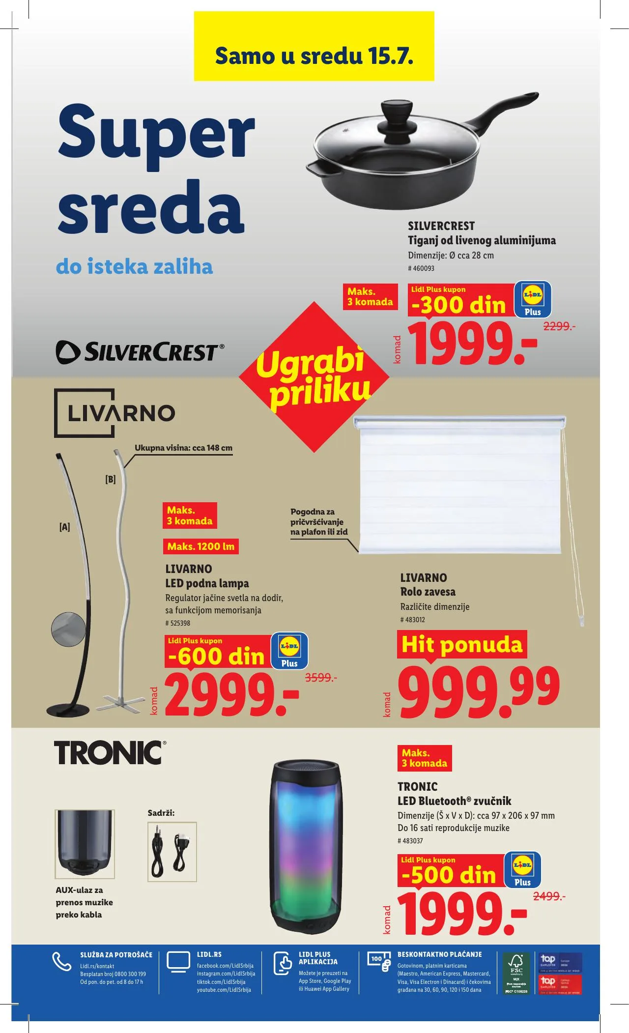 Lidl akciós újság Szerbia 07.09–07.15 – 90. oldal