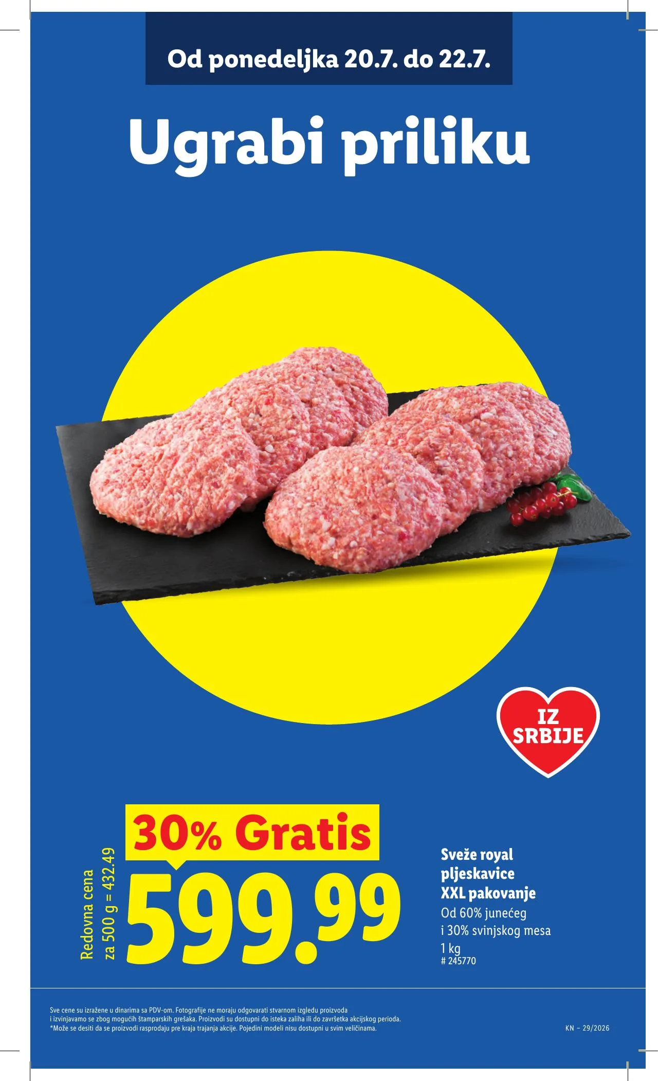 Lidl akciós újság Szerbia 07.16–07.22 – 13. oldal