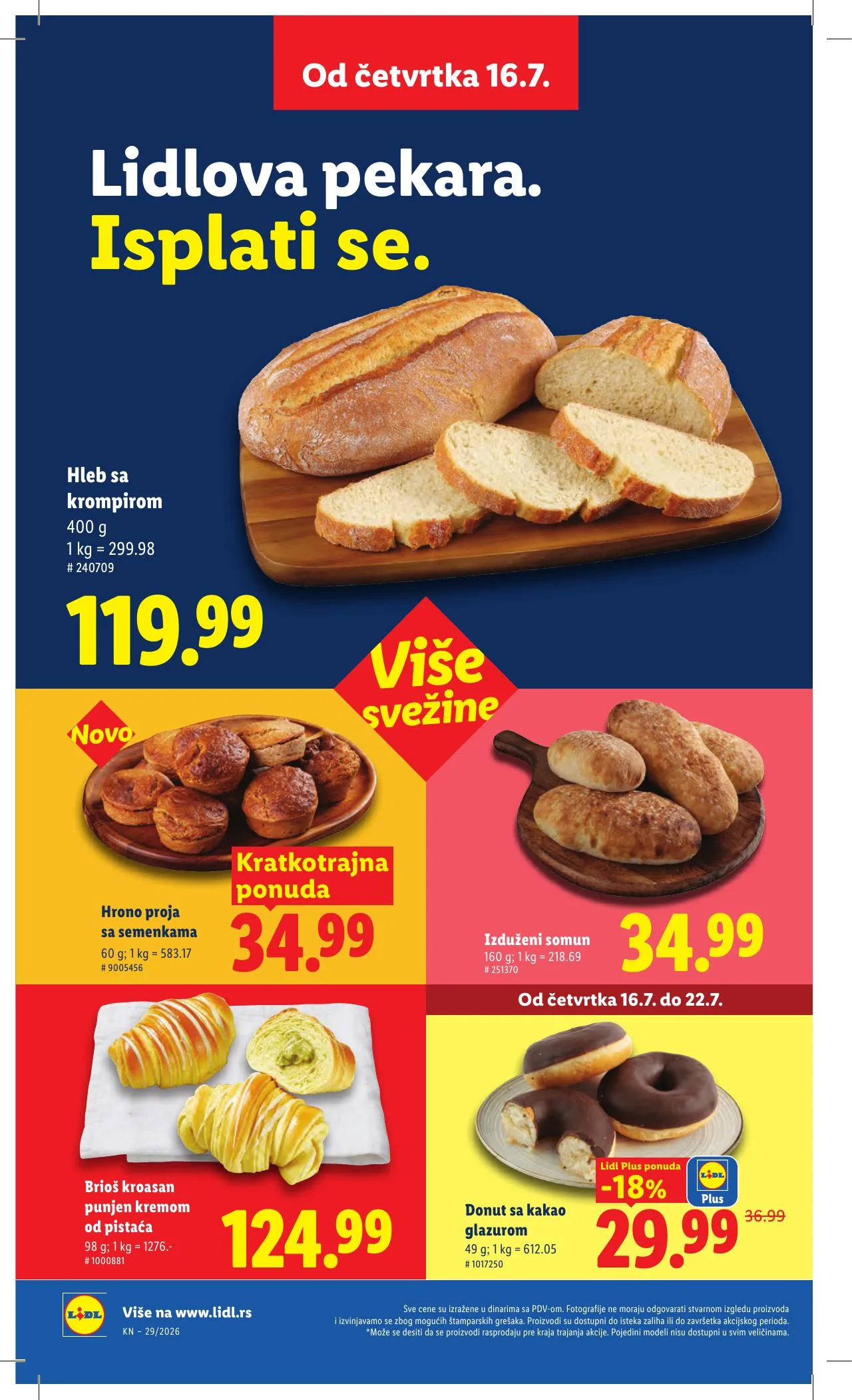 Lidl akciós újság Szerbia 07.16–07.22 – 24. oldal