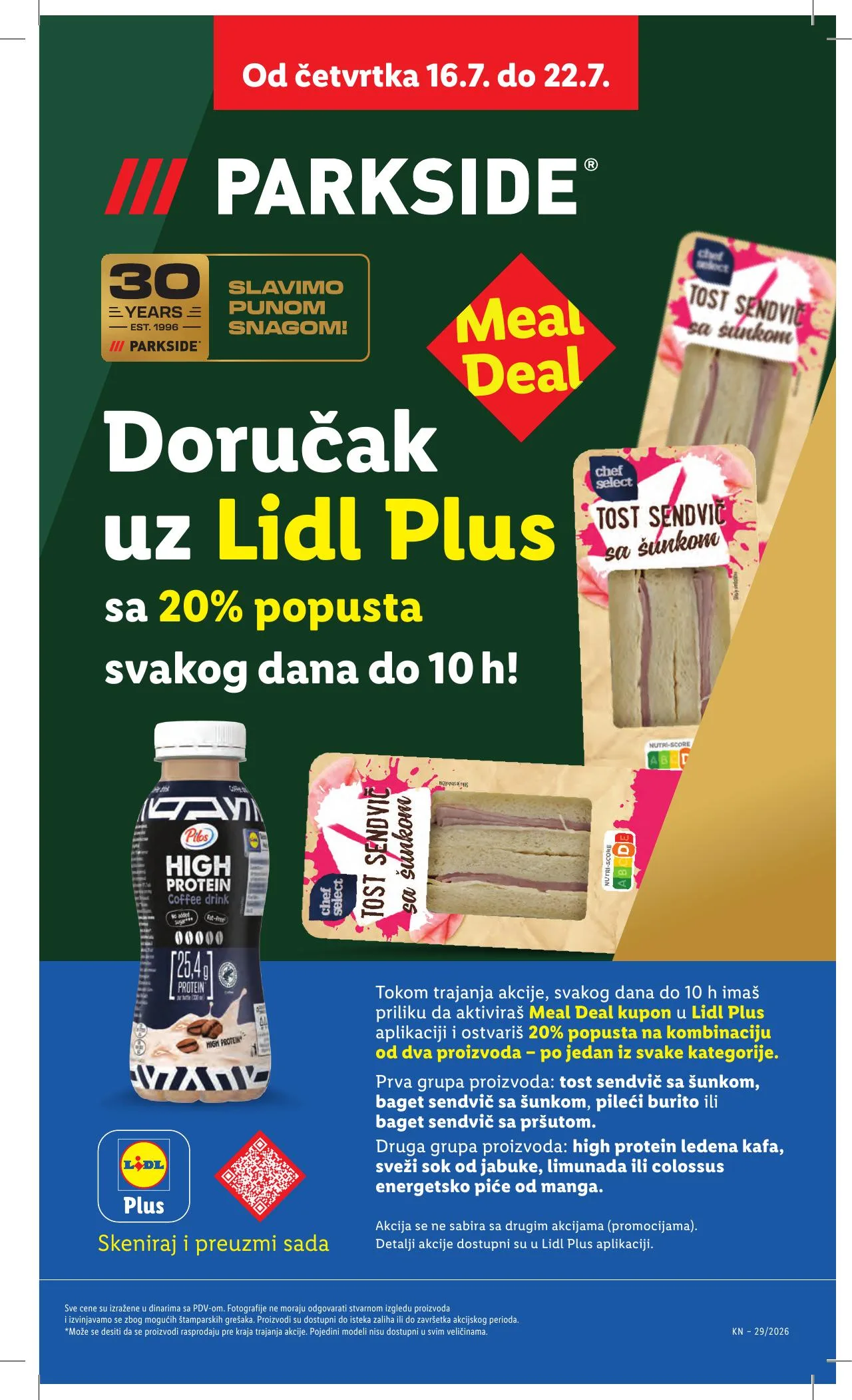Lidl akciós újság Szerbia 07.16–07.22 – 25. oldal