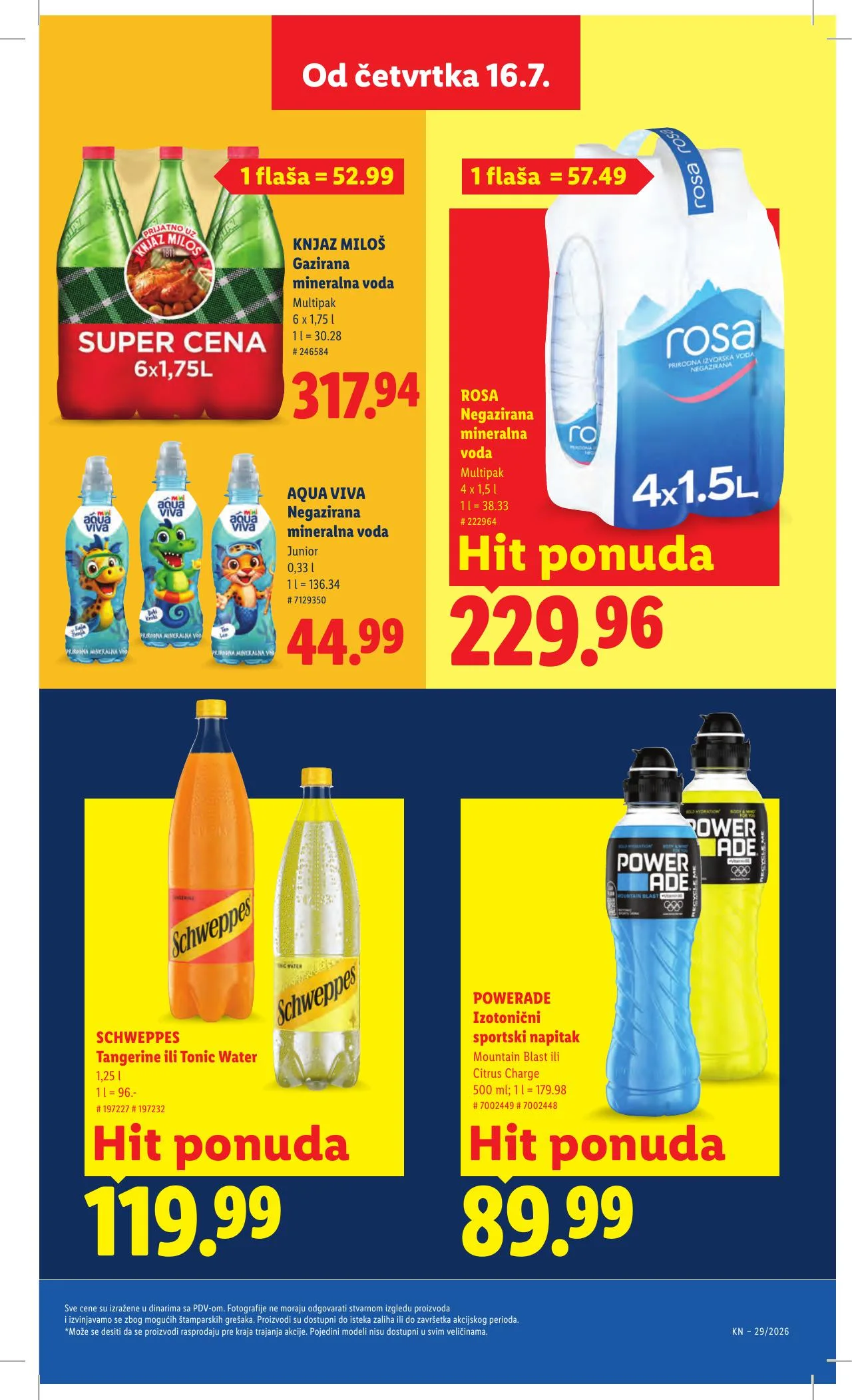 Lidl akciós újság Szerbia 07.16–07.22 – 39. oldal