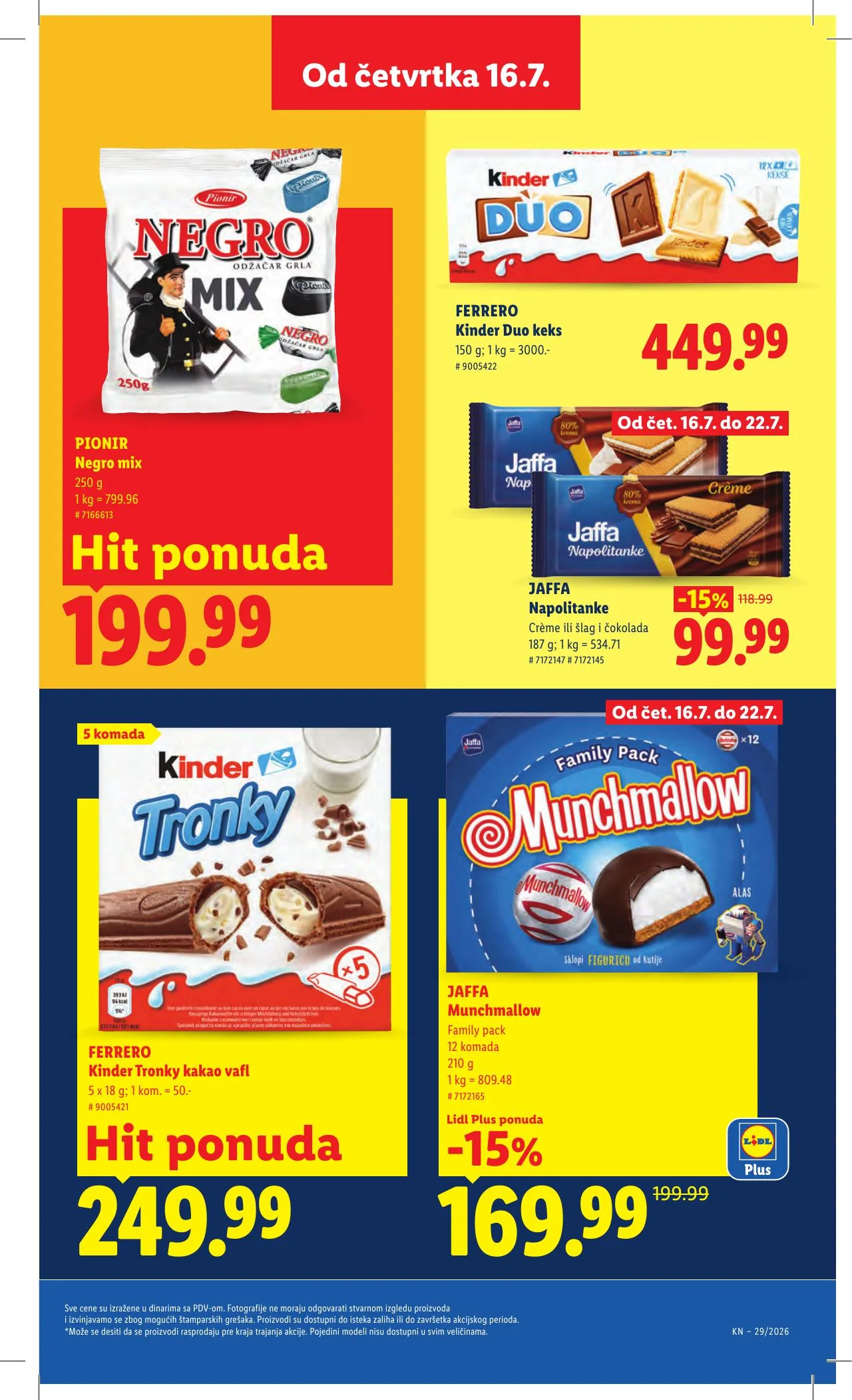 Lidl akciós újság Szerbia 07.16–07.22 – 41. oldal