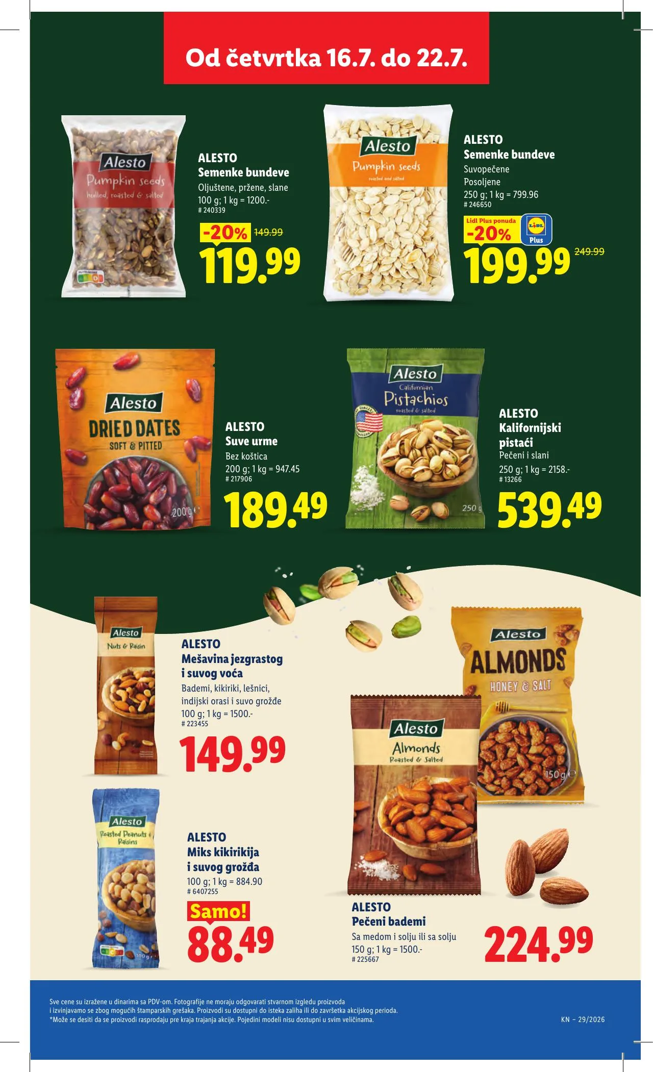 Lidl akciós újság Szerbia 07.16–07.22 – 55. oldal