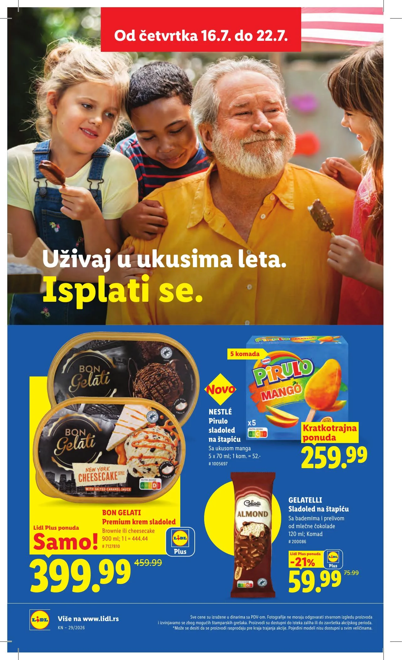 Lidl akciós újság Szerbia 07.16–07.22 – 56. oldal