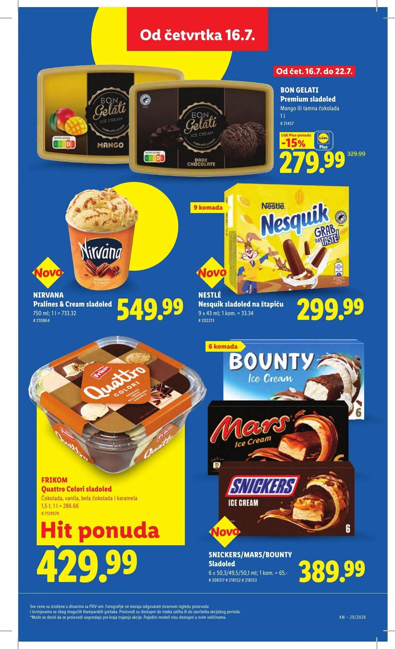 Lidl akciós újság Szerbia 07.16–07.22 – 57. oldal