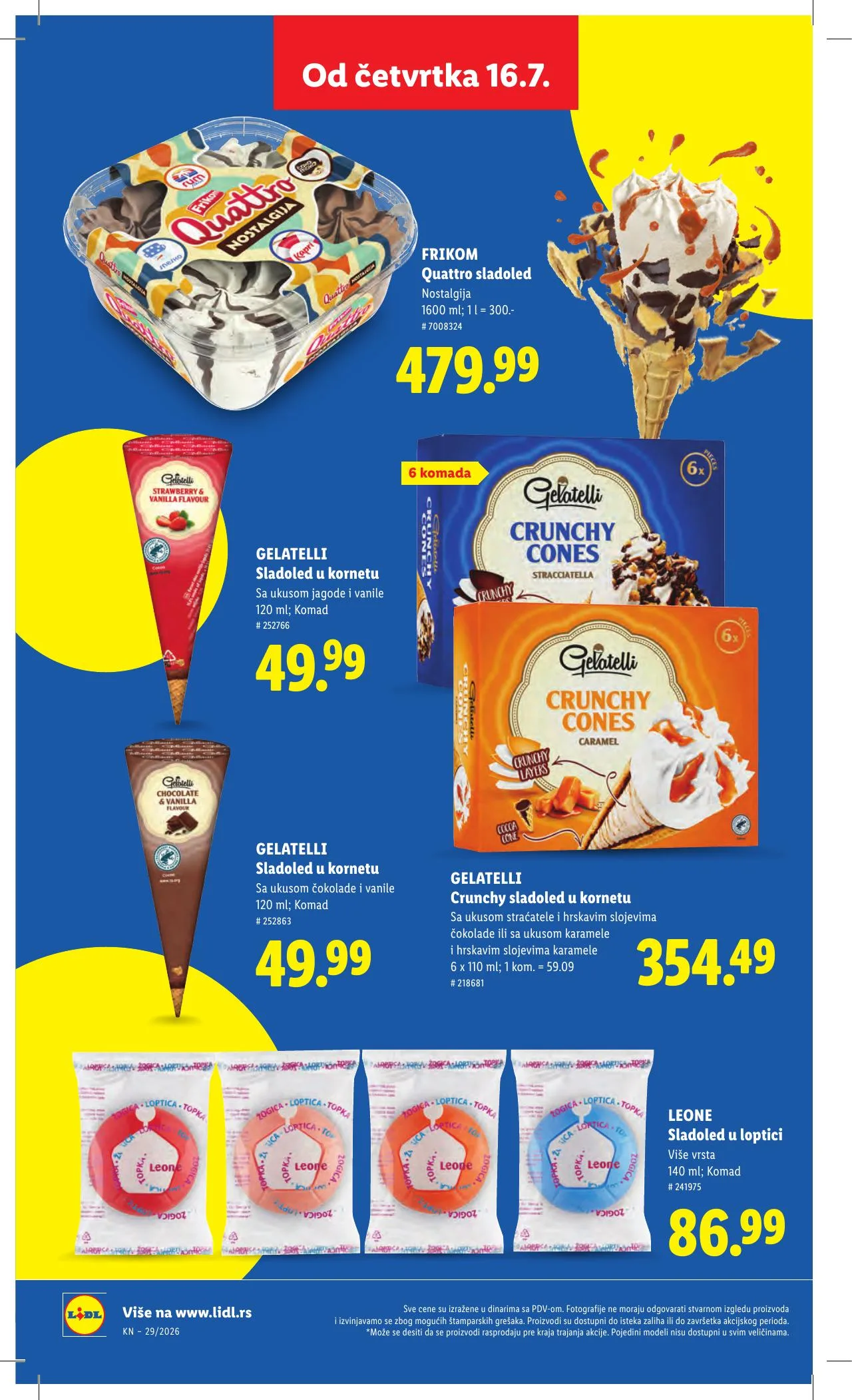 Lidl akciós újság Szerbia 07.16–07.22 – 58. oldal