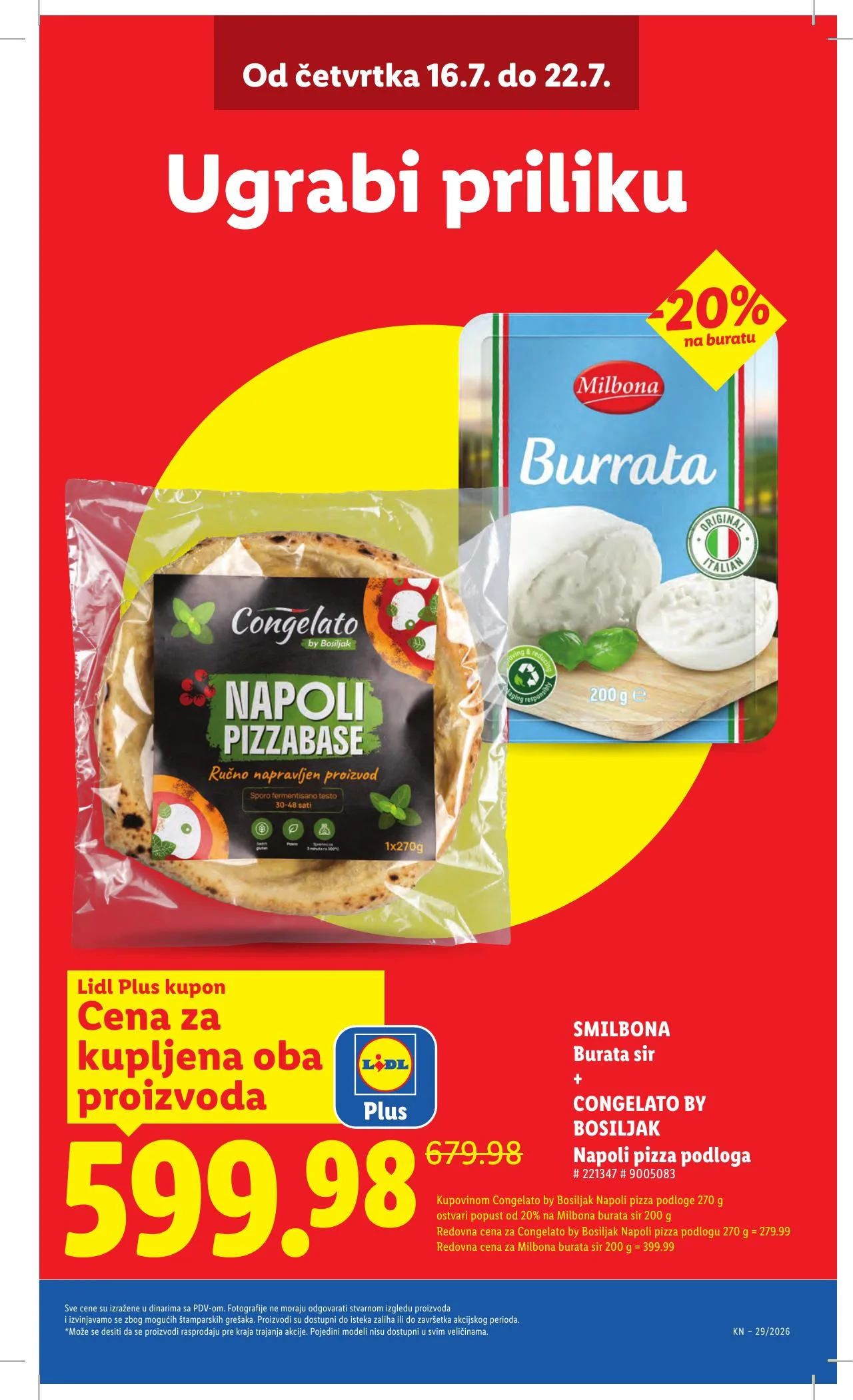 Lidl akciós újság Szerbia 07.16–07.22 – 7. oldal