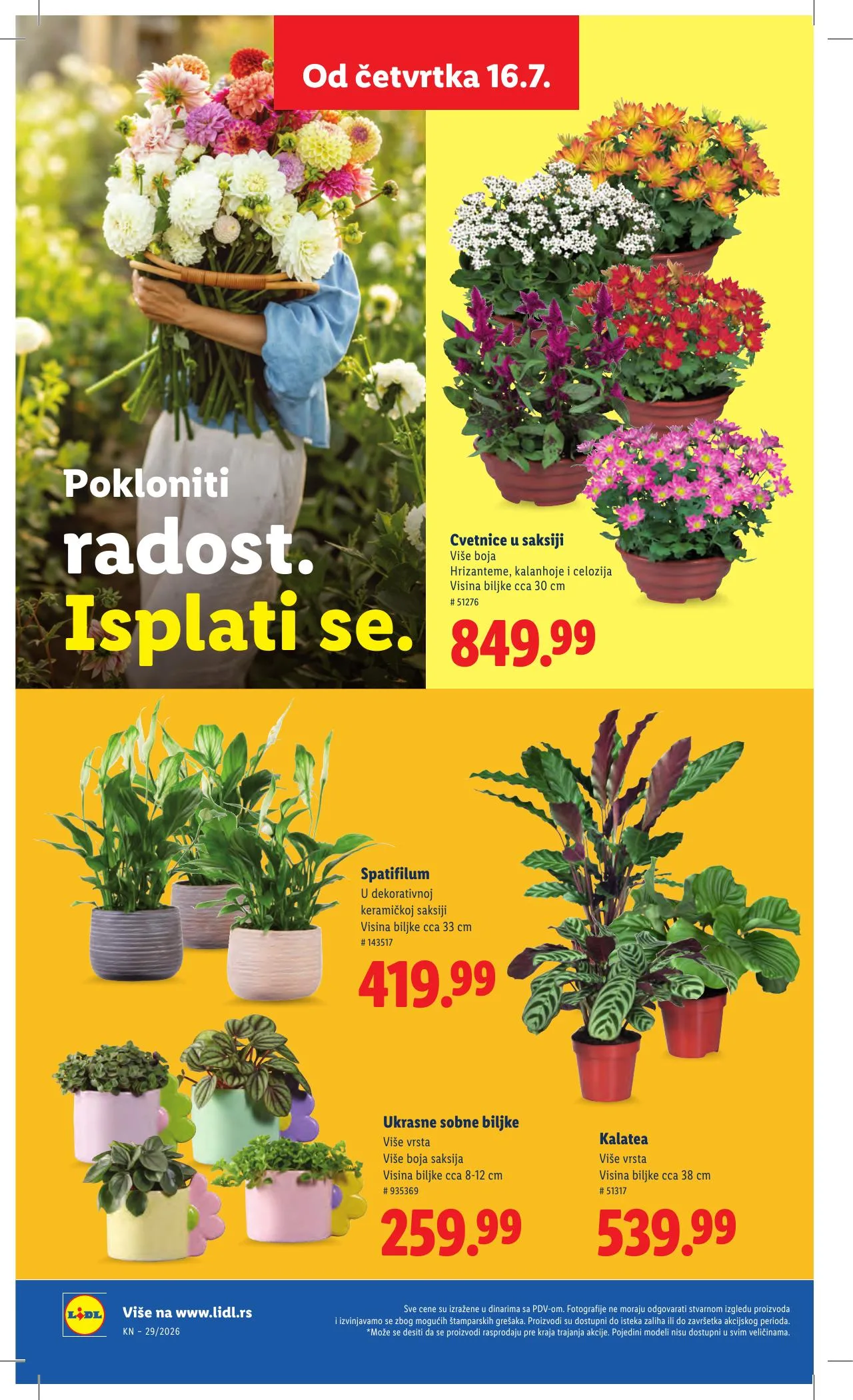 Lidl akciós újság Szerbia 07.16–07.22 – 74. oldal