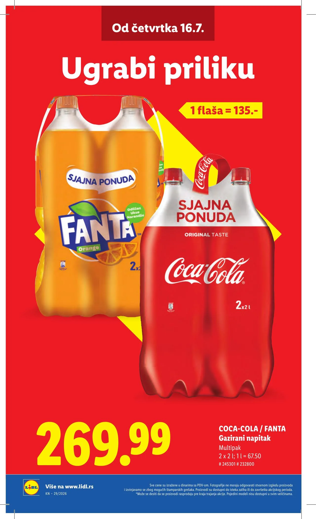 Lidl akciós újság Szerbia 07.16–07.22 – 8. oldal