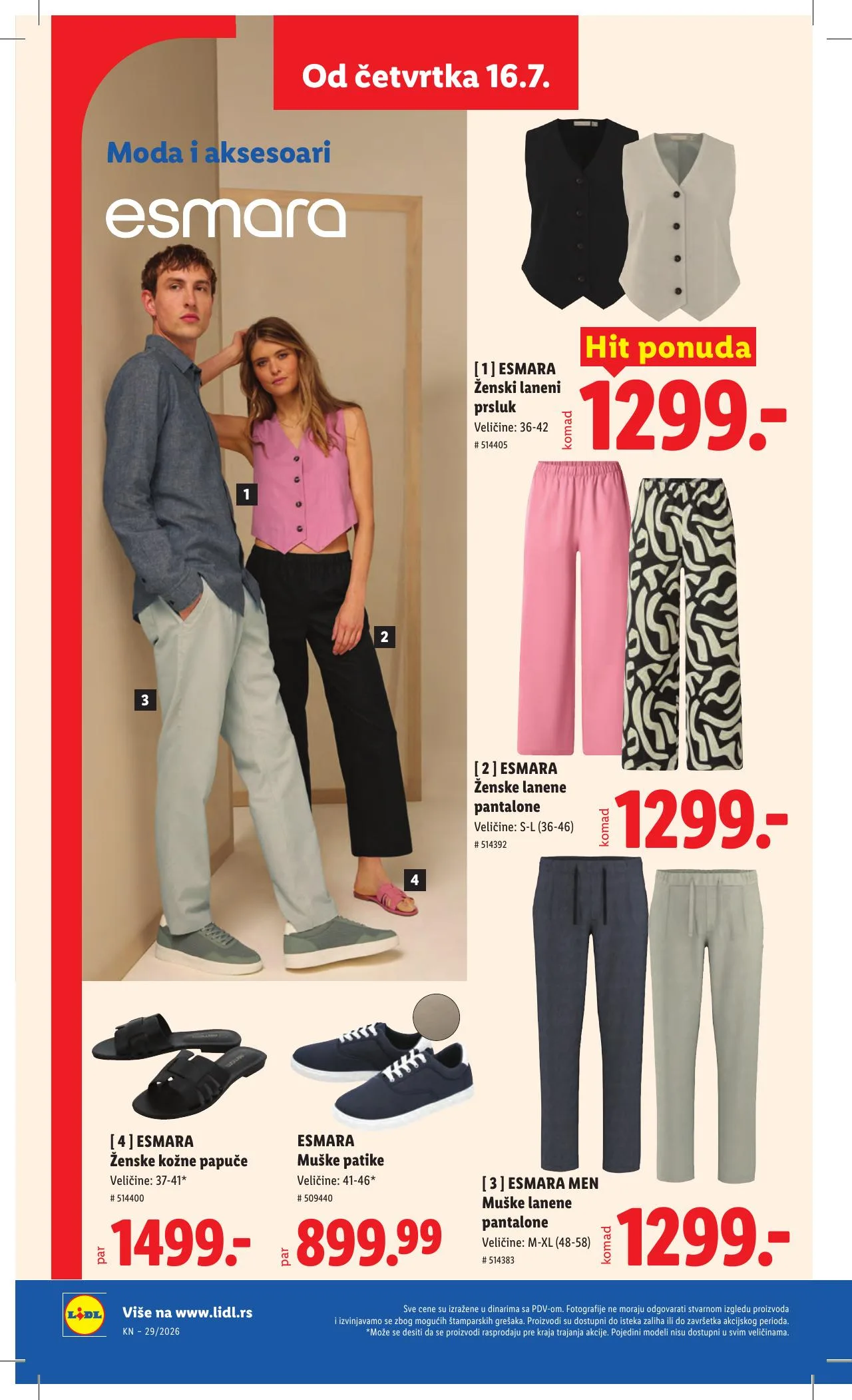 Lidl akciós újság Szerbia 07.16–07.22 – 82. oldal