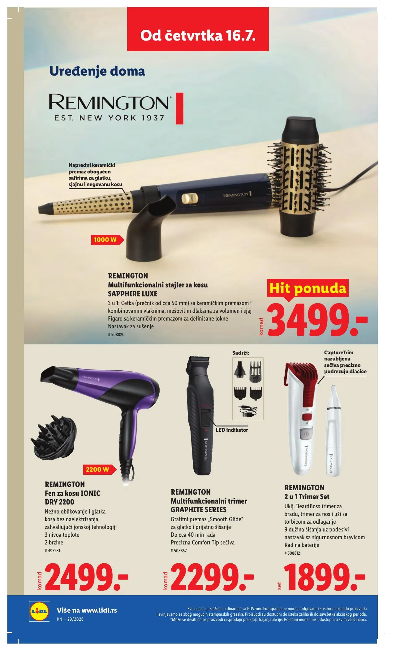 Lidl akciós újság Szerbia 07.16–07.22 – 84. oldal