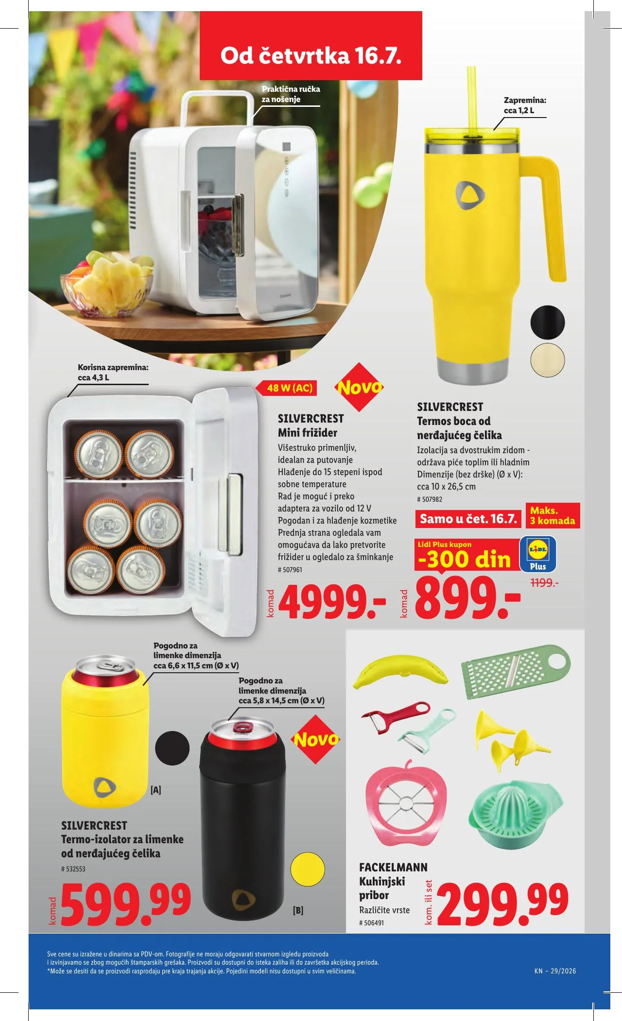 Lidl akciós újság Szerbia 07.16–07.22 – 89. oldal