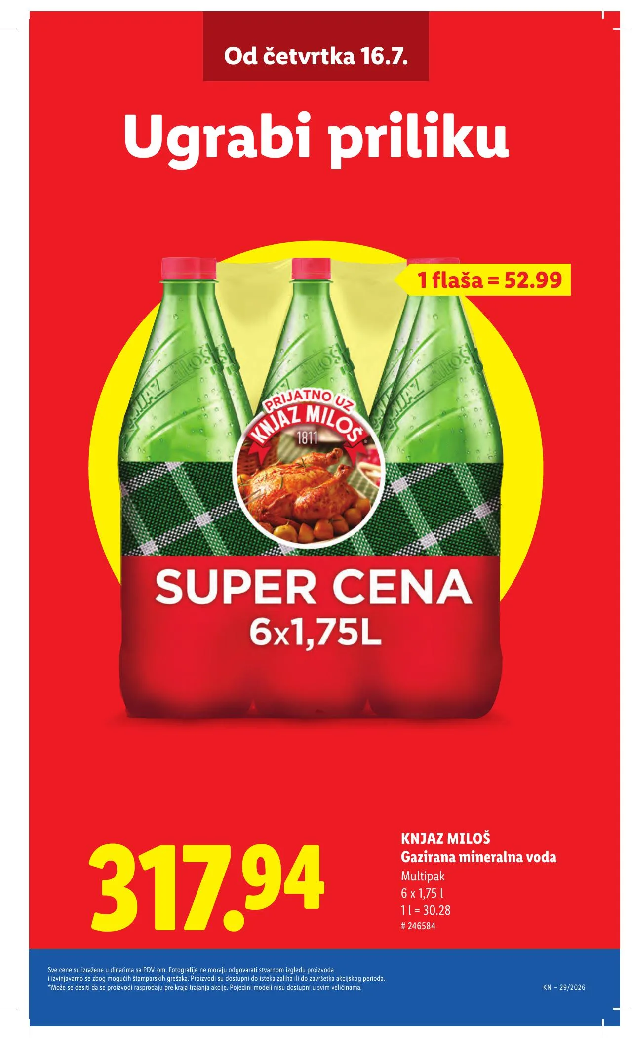 Lidl akciós újság Szerbia 07.16–07.22 – 9. oldal