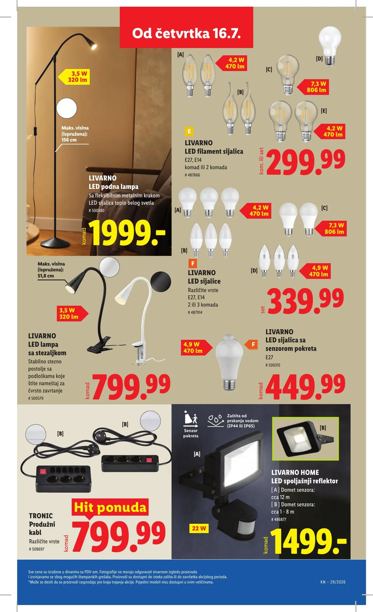 Lidl akciós újság Szerbia 07.16–07.22 – 91. oldal