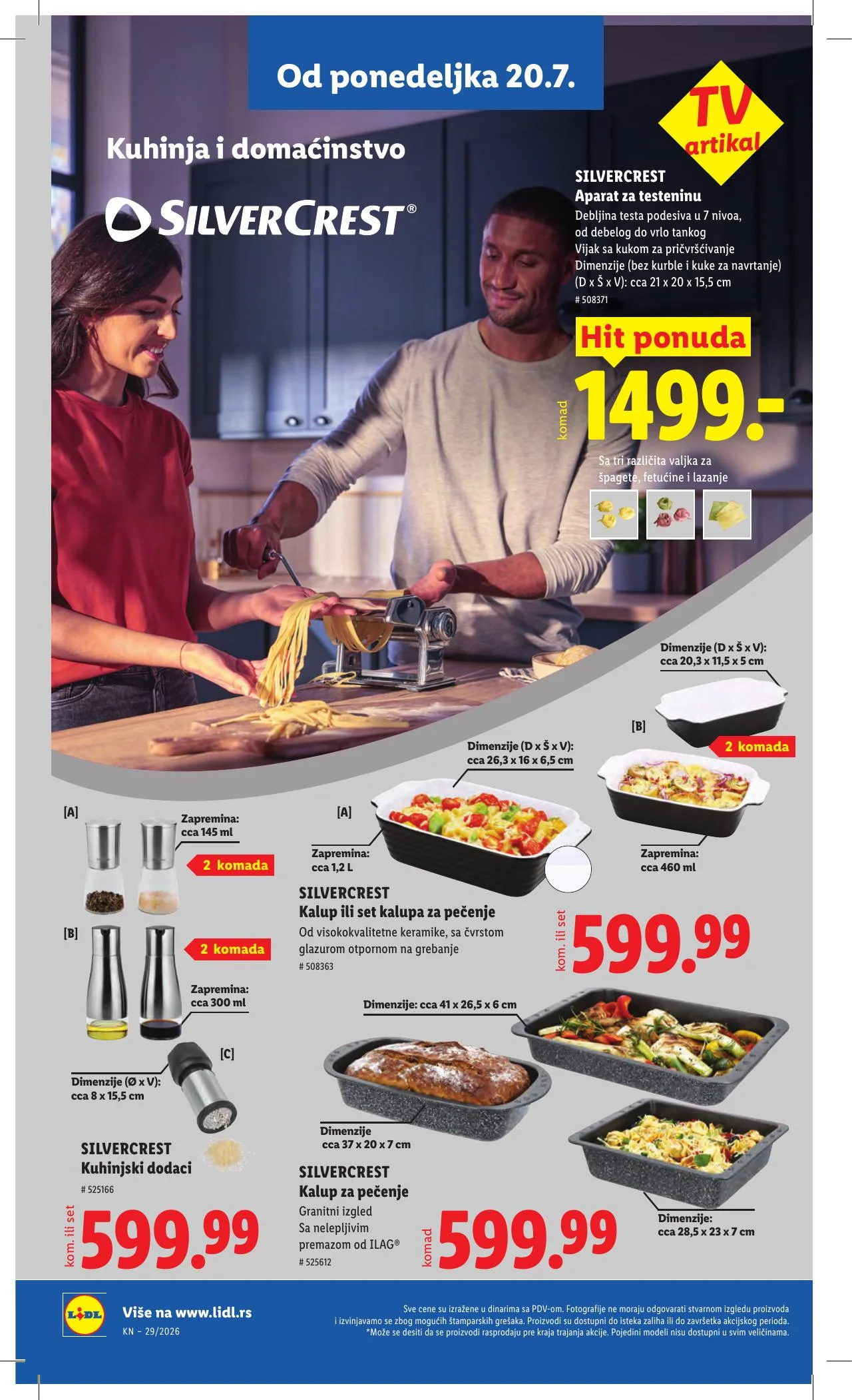 Lidl akciós újság Szerbia 07.16–07.22 – 92. oldal
