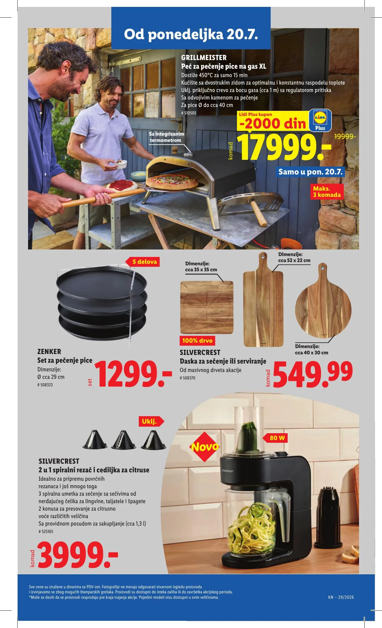 Lidl akciós újság Szerbia 07.16–07.22 – 95. oldal