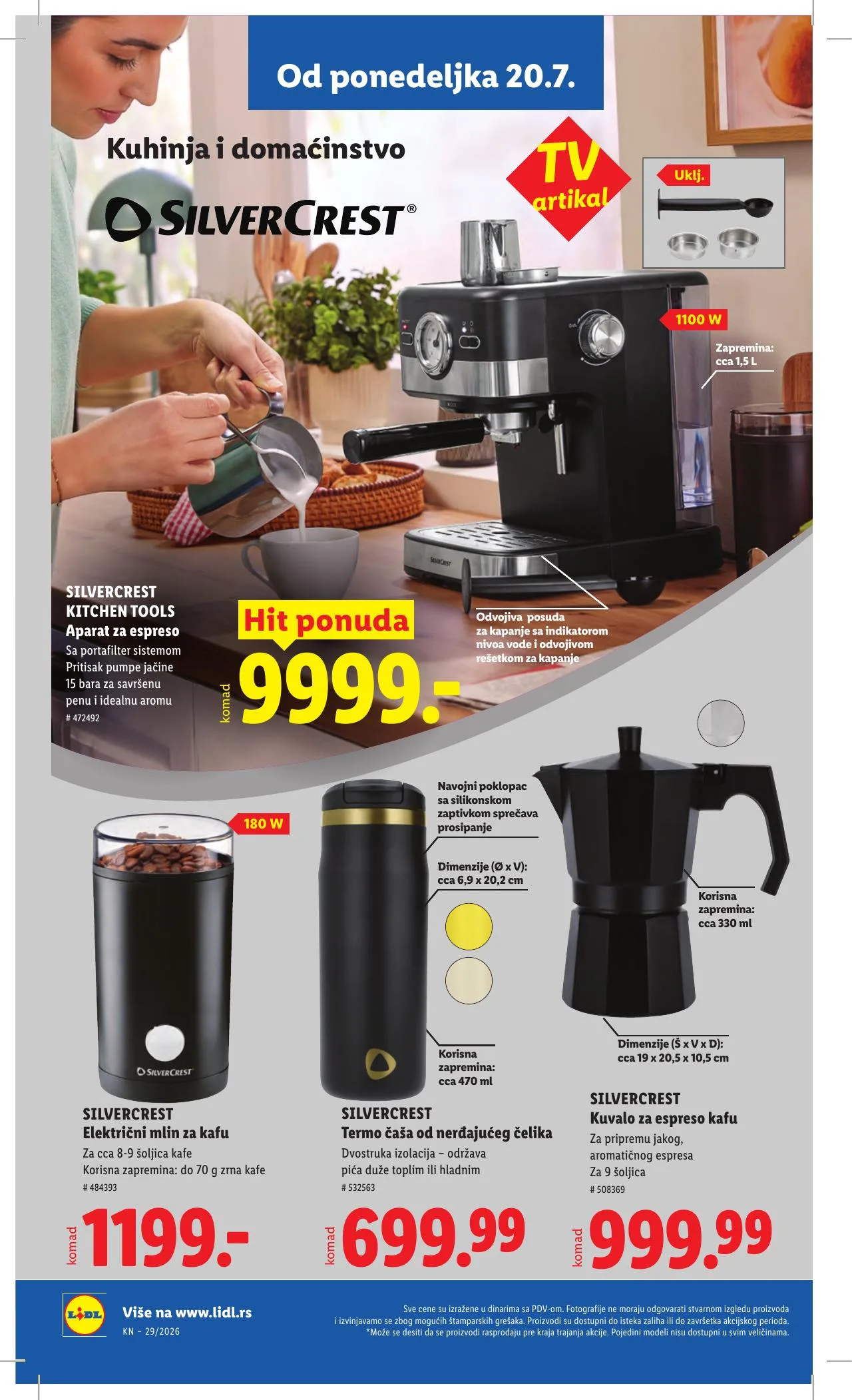 Lidl akciós újság Szerbia 07.16–07.22 – 96. oldal