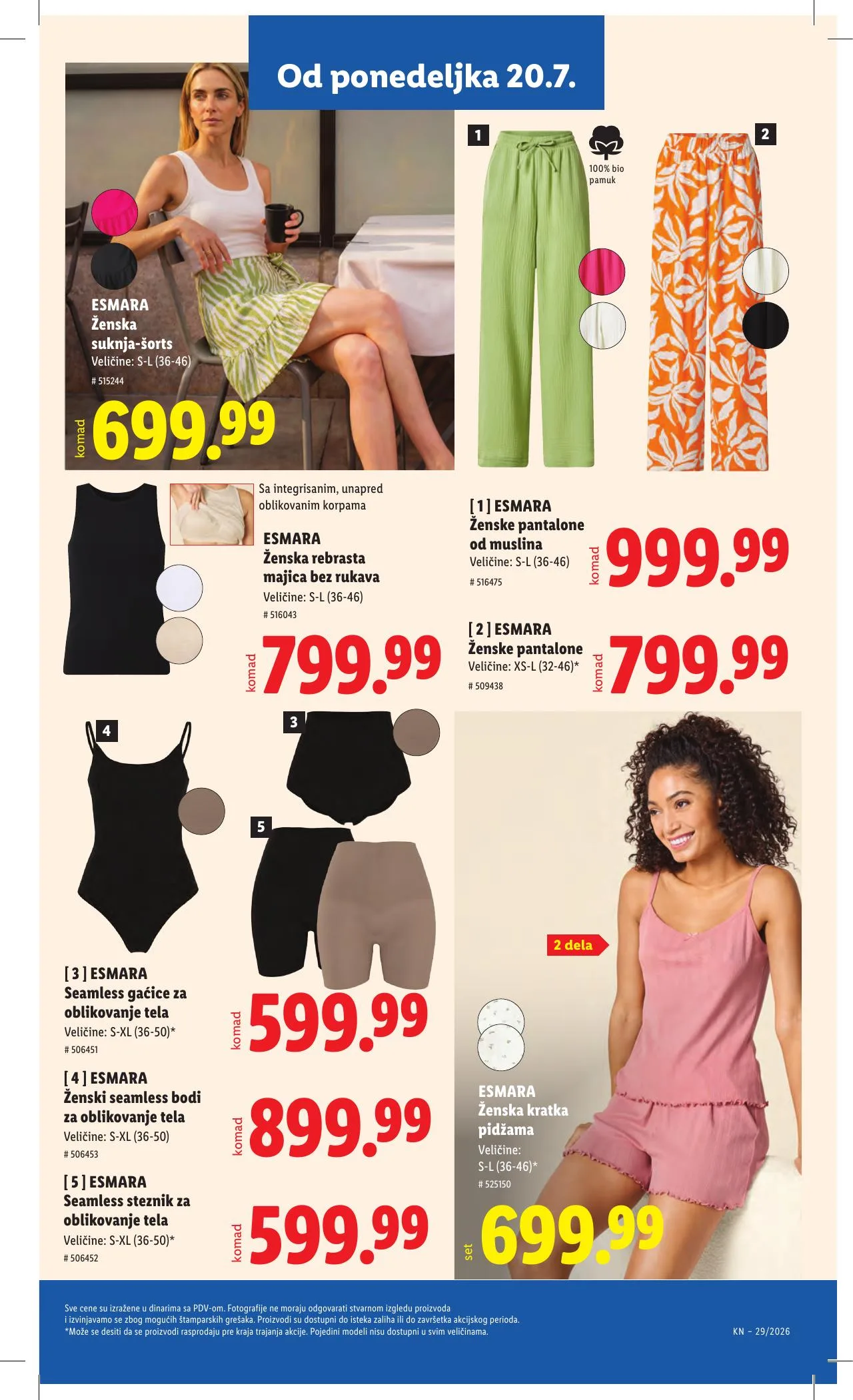 Lidl akciós újság Szerbia 07.16–07.22 – 99. oldal