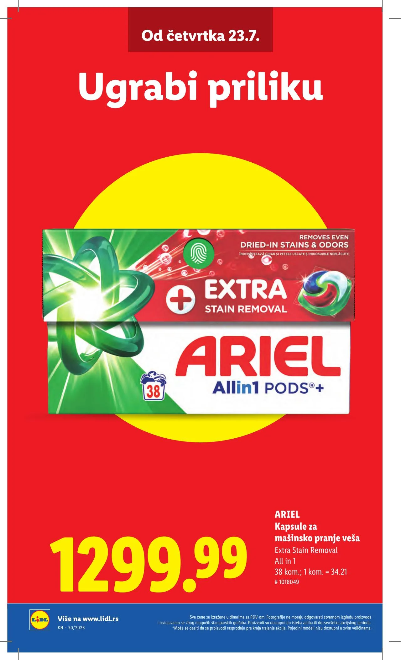 Lidl akciós újság Szerbia 07.23–07.29 – 10. oldal