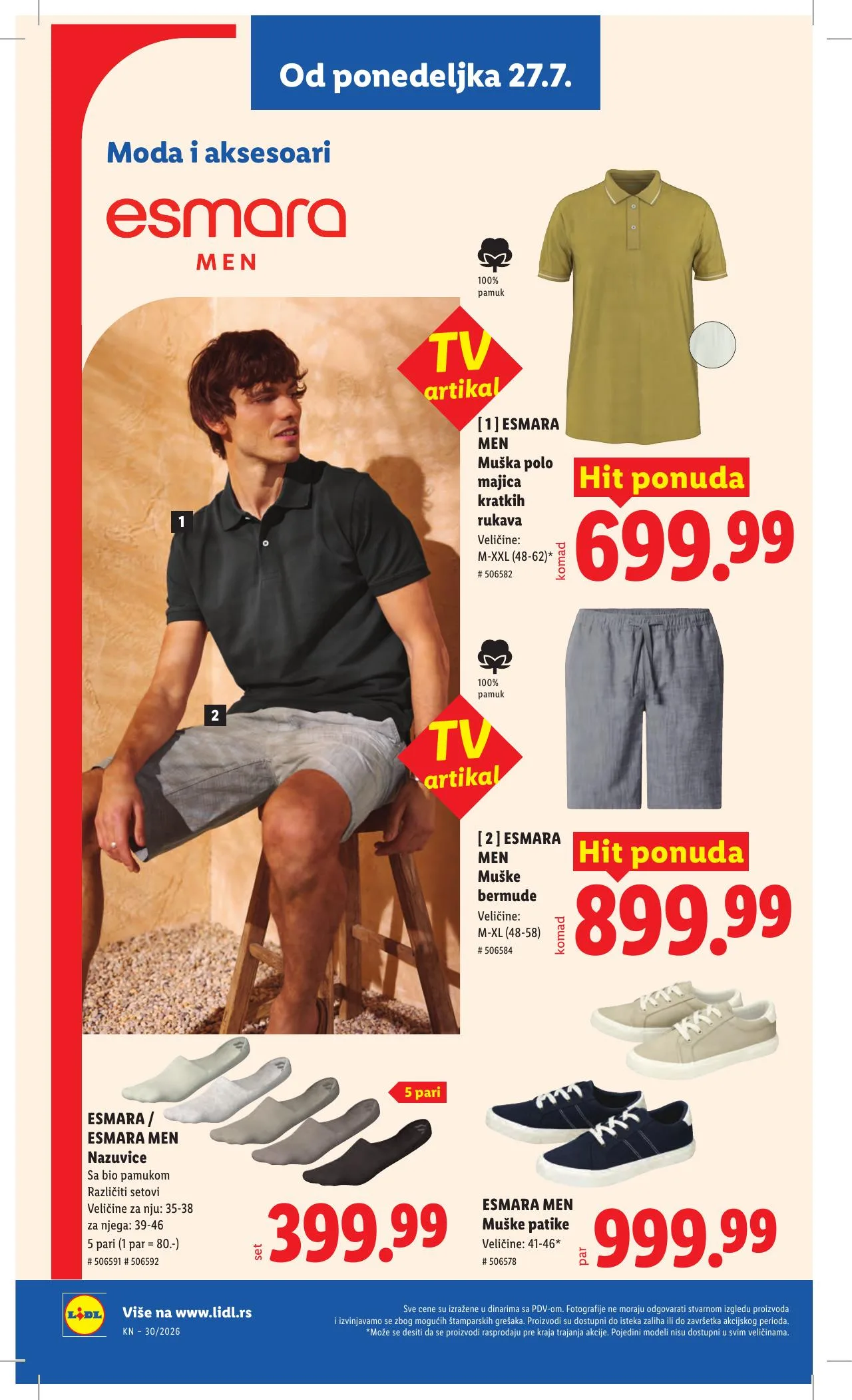 Lidl akciós újság Szerbia 07.23–07.29 – 104. oldal