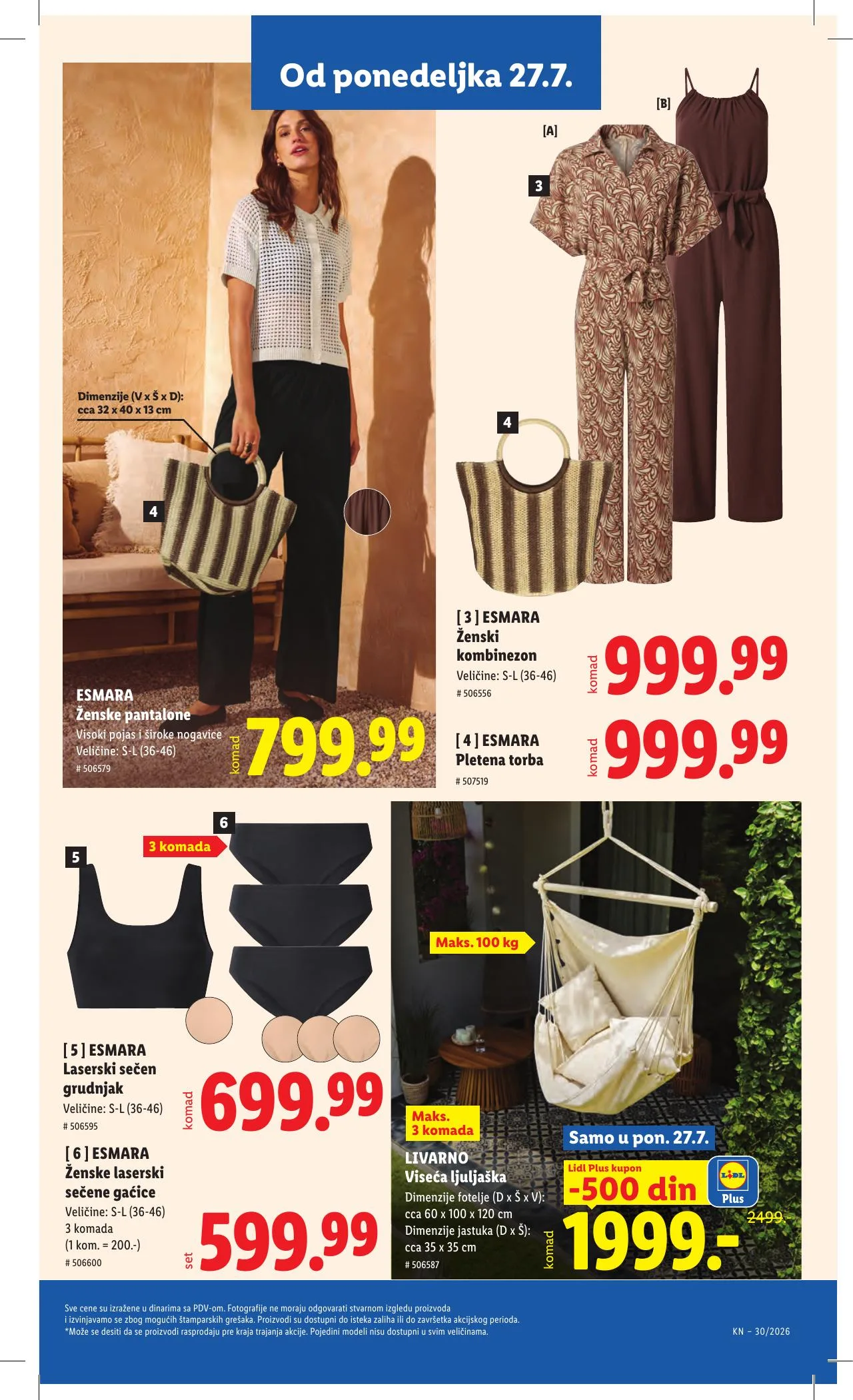 Lidl akciós újság Szerbia 07.23–07.29 – 107. oldal